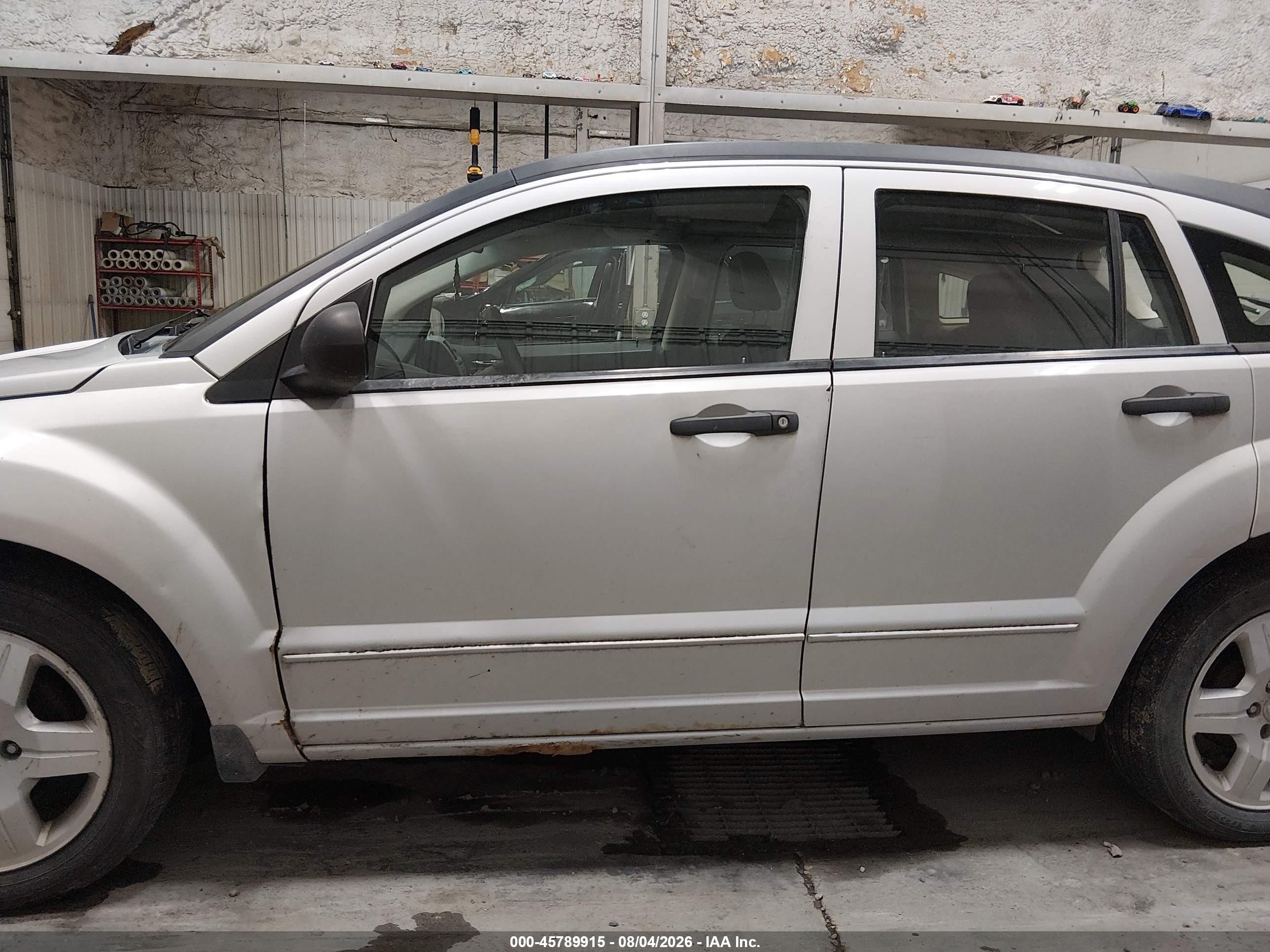 2008 Dodge Caliber Sxt Серебряный vin: 1B3HB48B08D646798