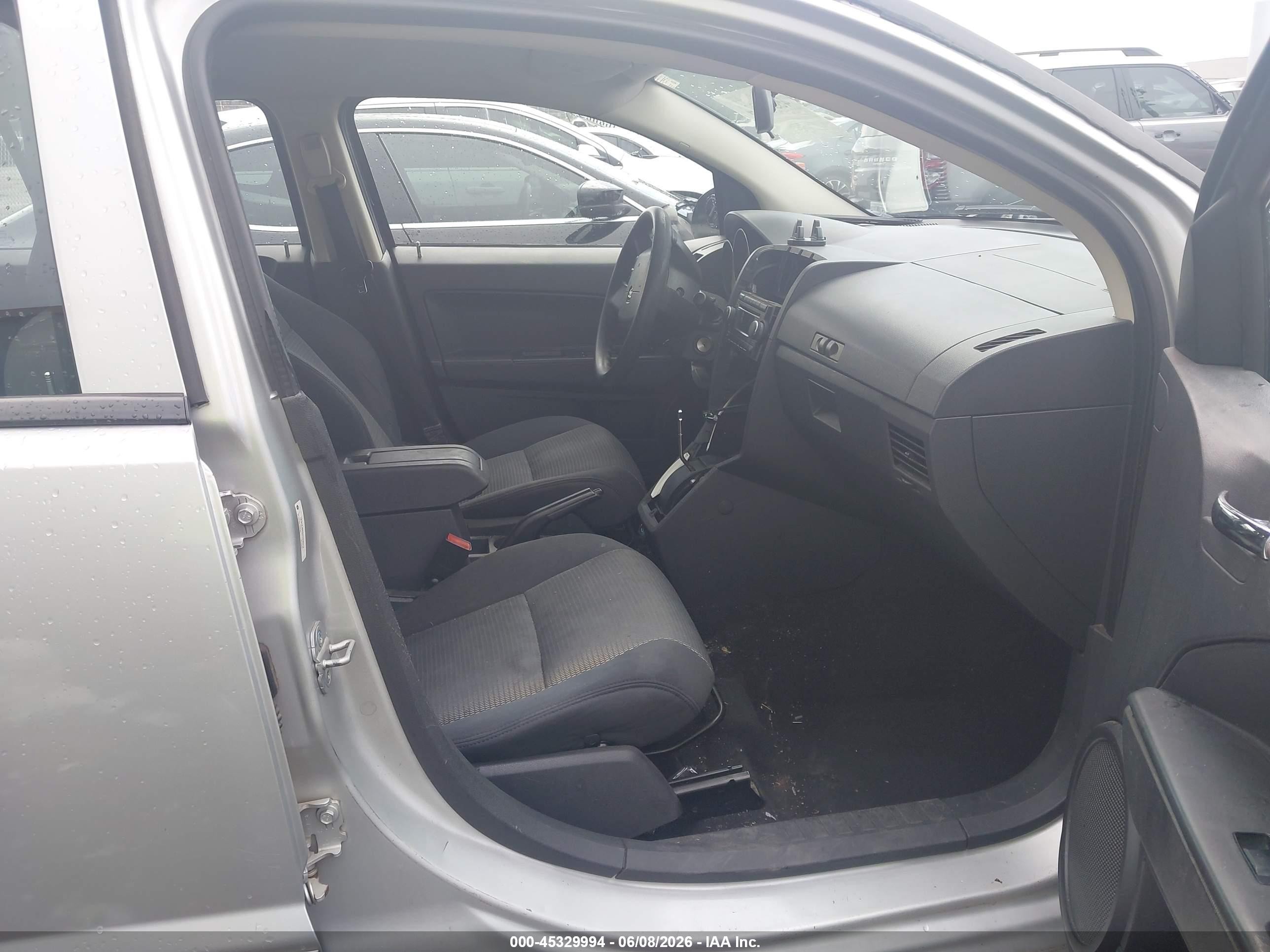 2008 Dodge Caliber Sxt Silver vin: 1B3HB48B08D650012