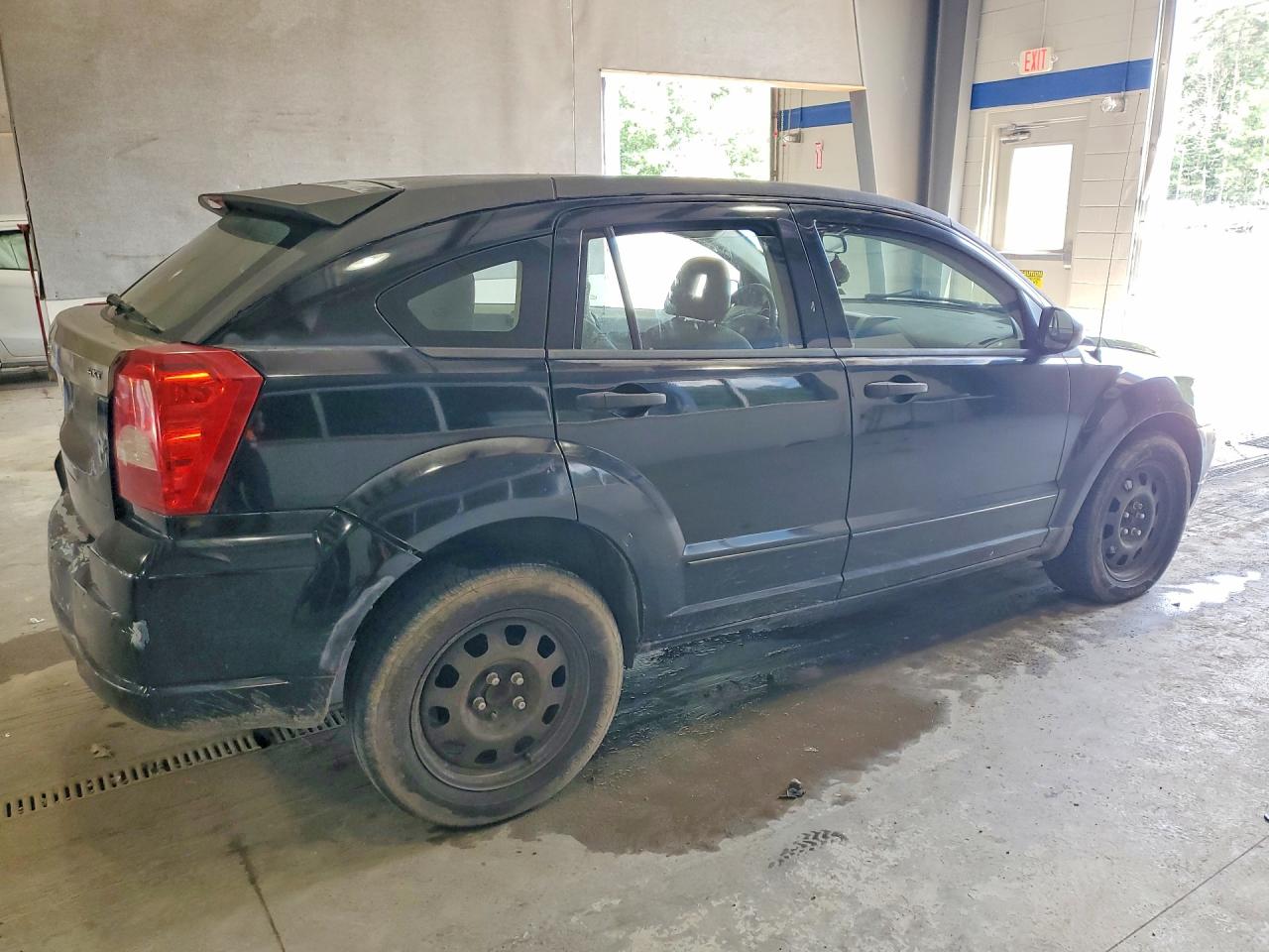 2007 Dodge Caliber Sxt Black vin: 1B3HB48B17D103118