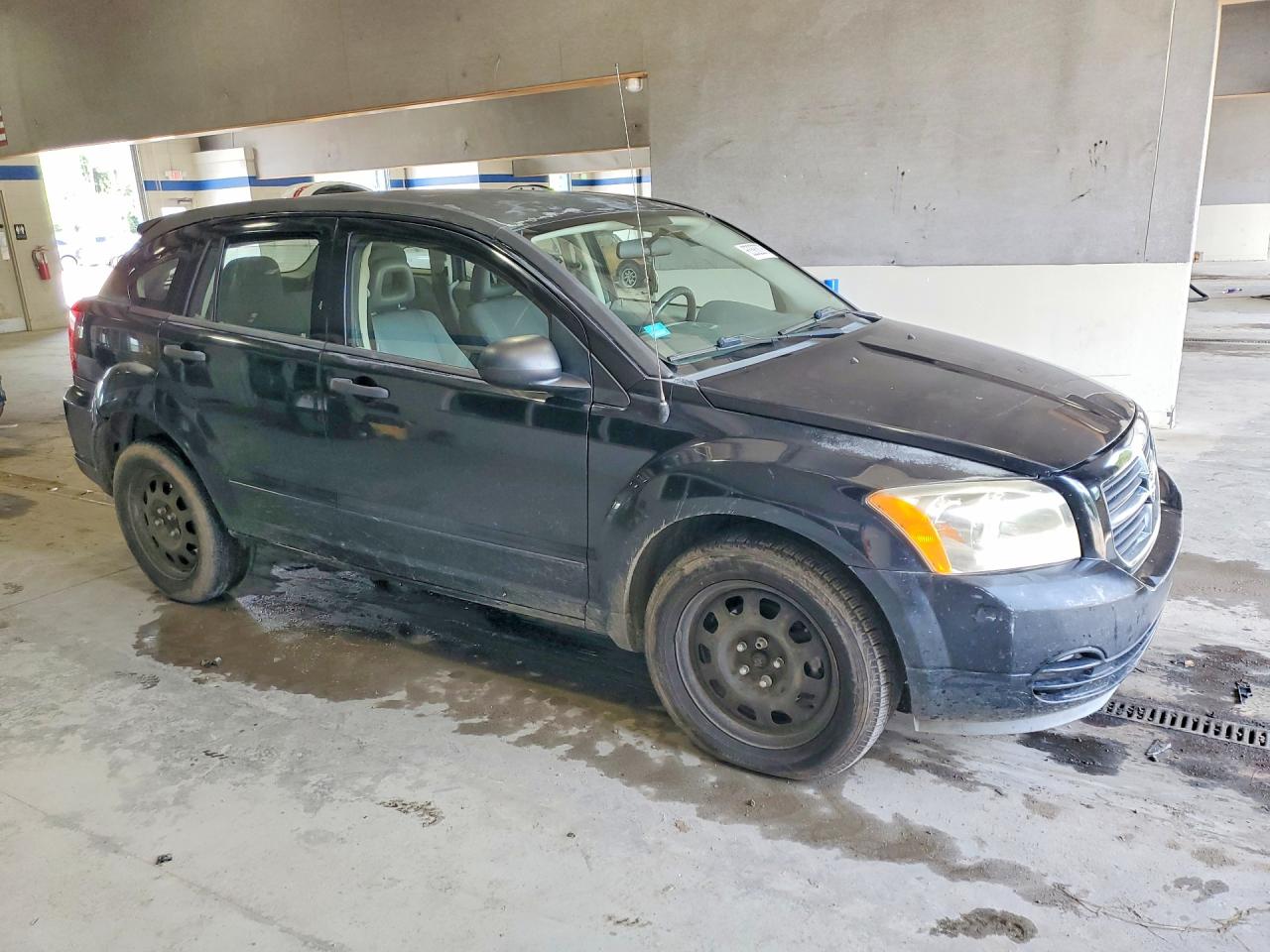 2007 Dodge Caliber Sxt Black vin: 1B3HB48B17D103118
