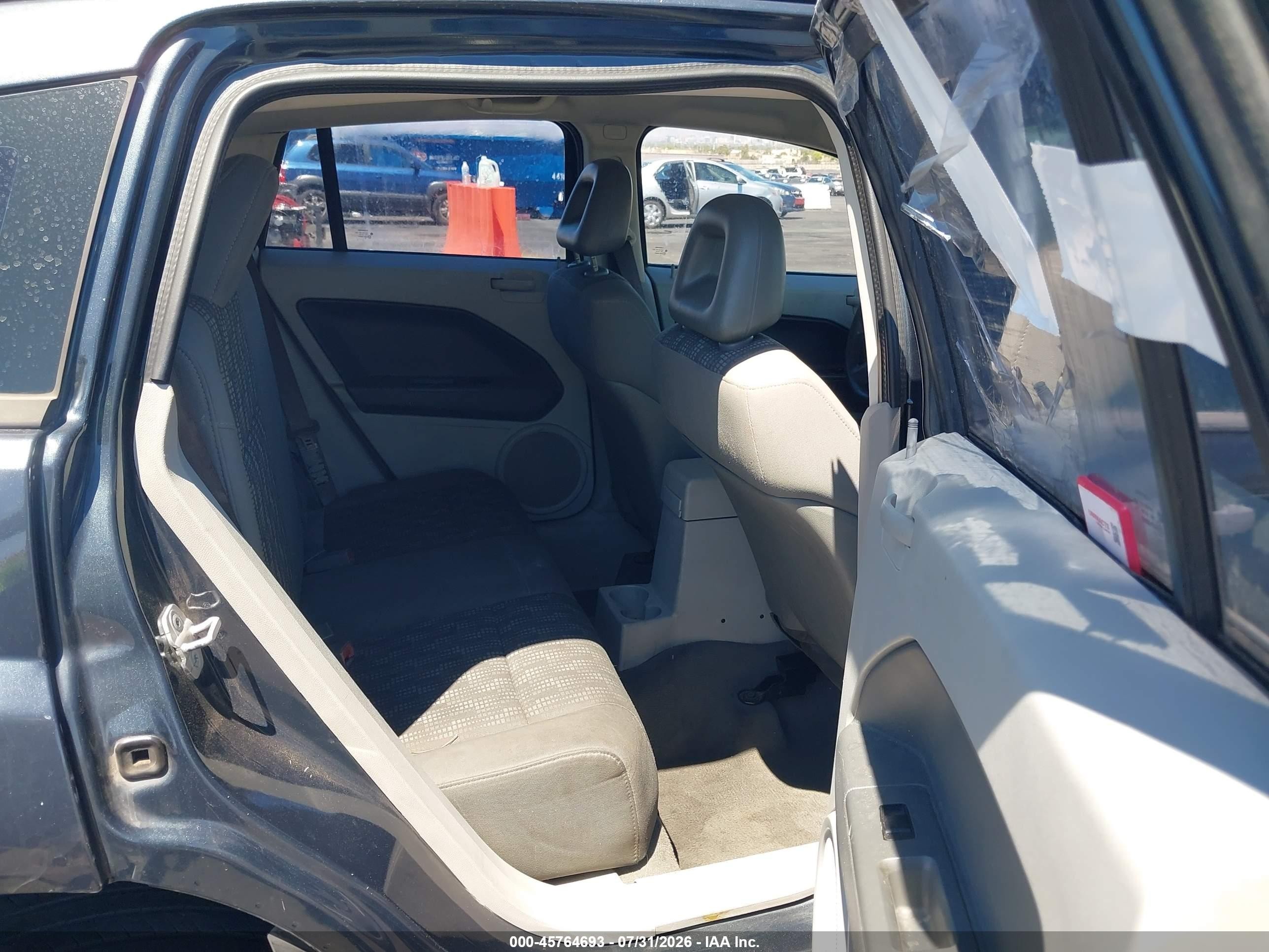 2007 Dodge Caliber Sxt Gray vin: 1B3HB48B17D192933