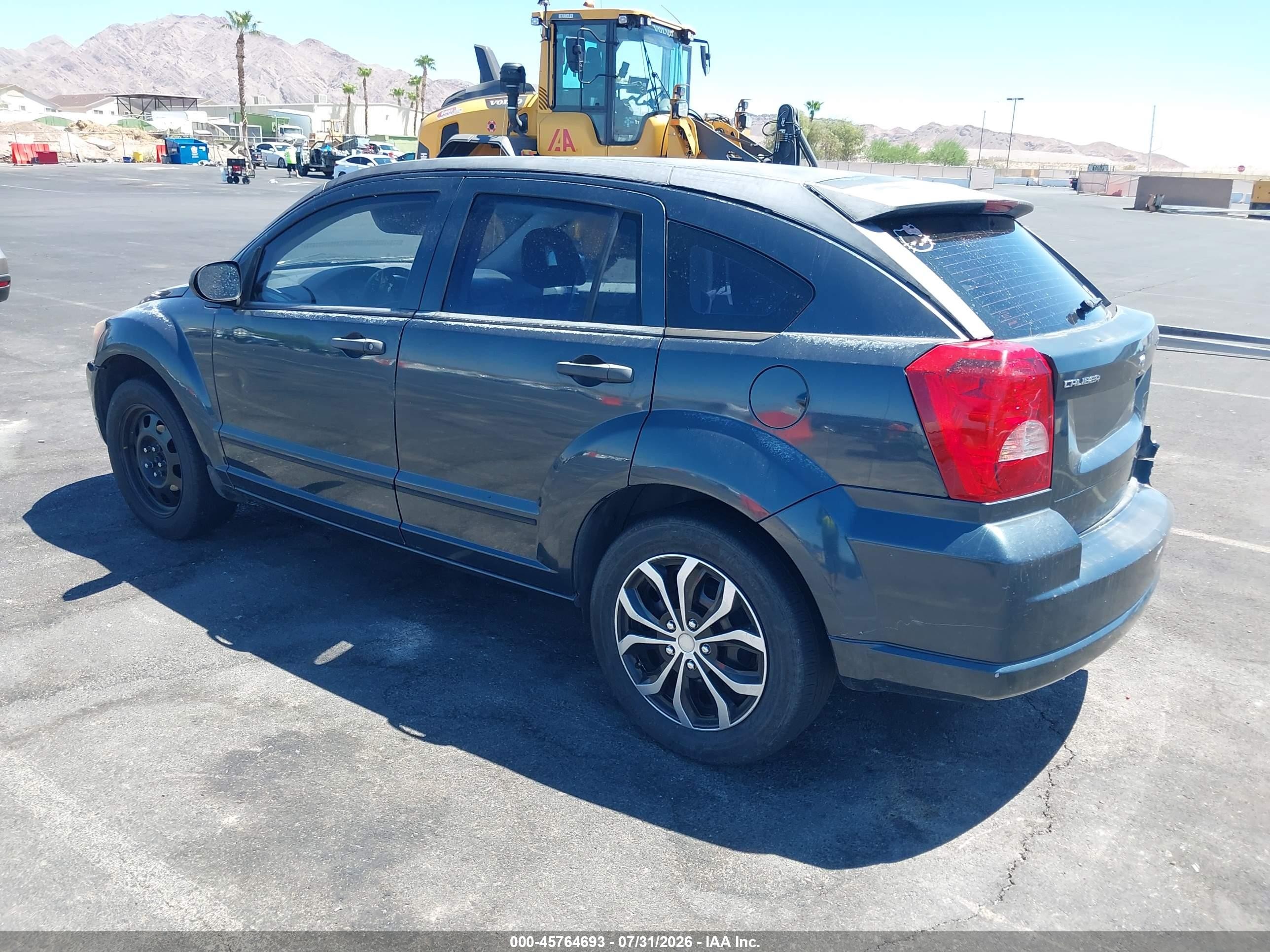 2007 Dodge Caliber Sxt Gray vin: 1B3HB48B17D192933