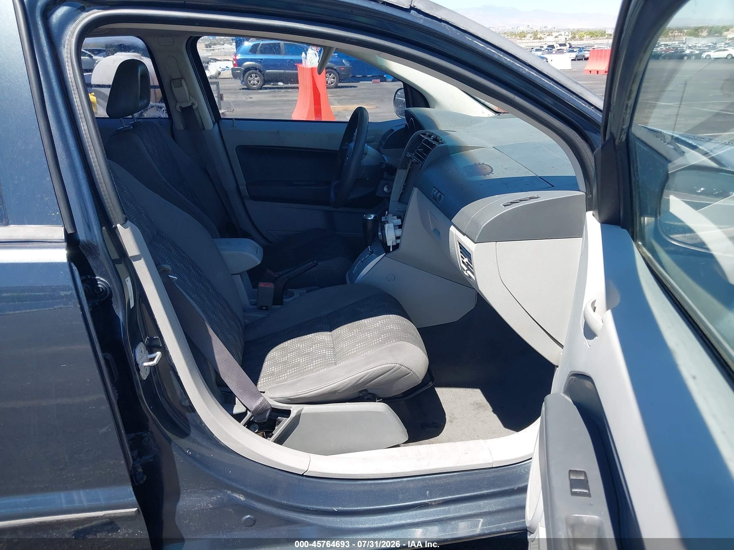2007 Dodge Caliber Sxt Gray vin: 1B3HB48B17D192933