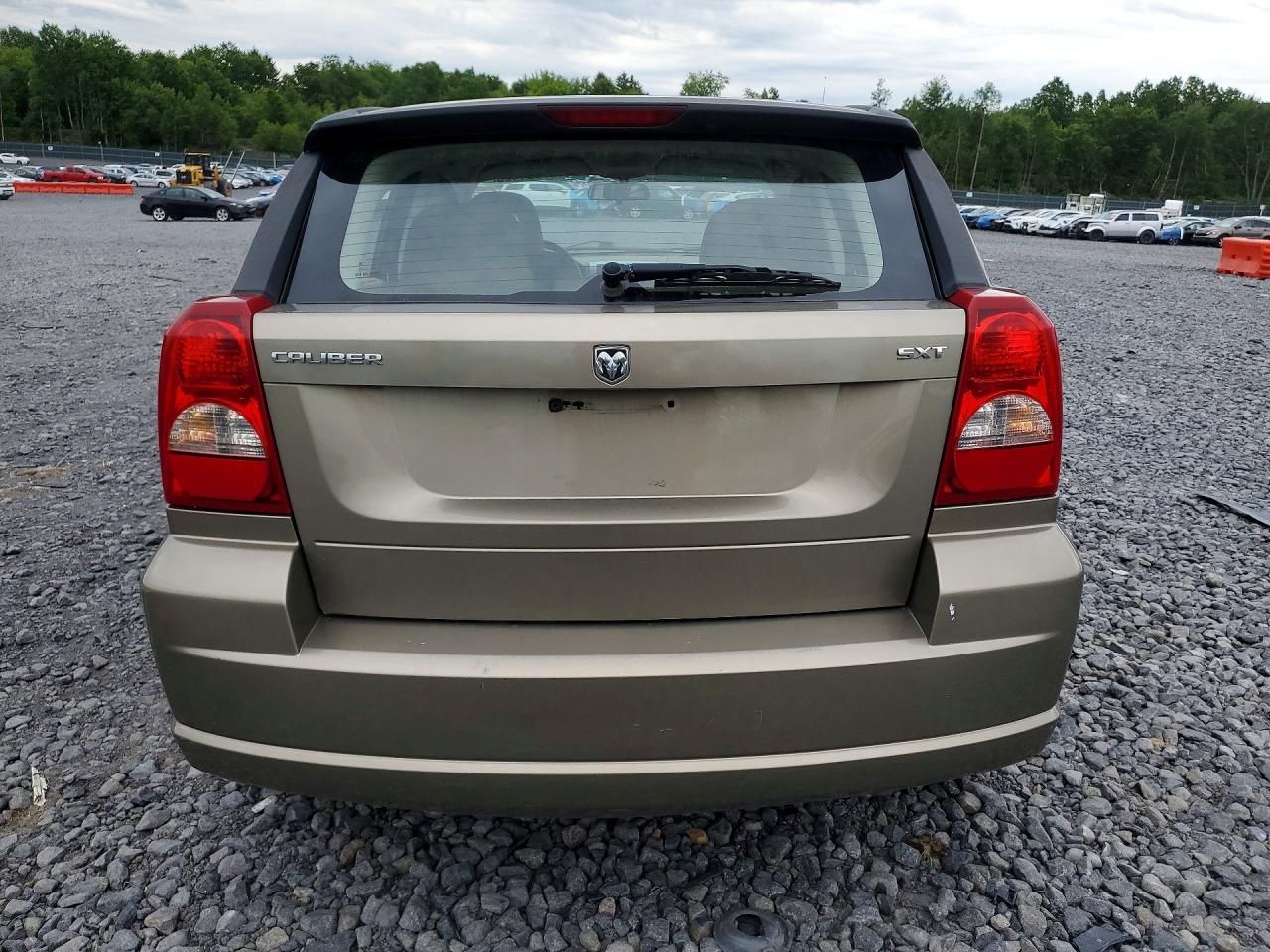 2007 Dodge Caliber Sxt Brown vin: 1B3HB48B17D389049