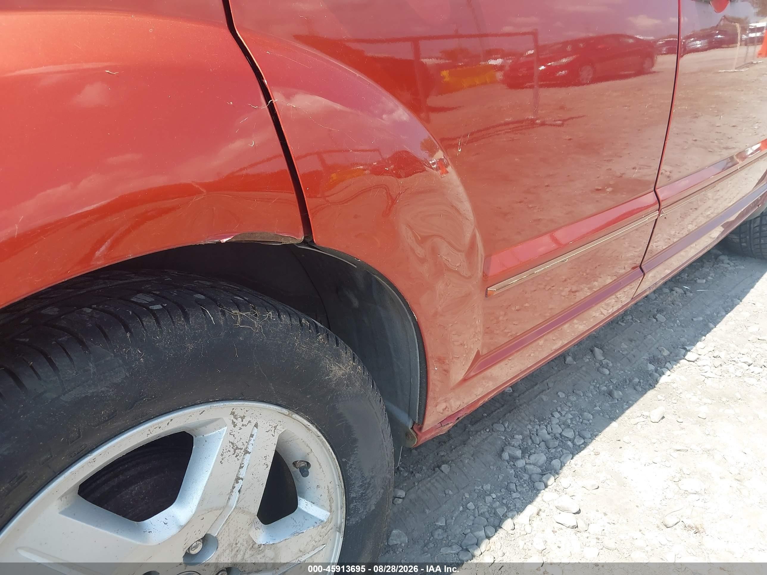 2008 Dodge Caliber Sxt Orange vin: 1B3HB48B18D503827