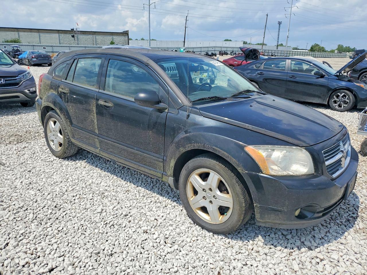 2008 Dodge Caliber Sxt Black vin: 1B3HB48B18D548962