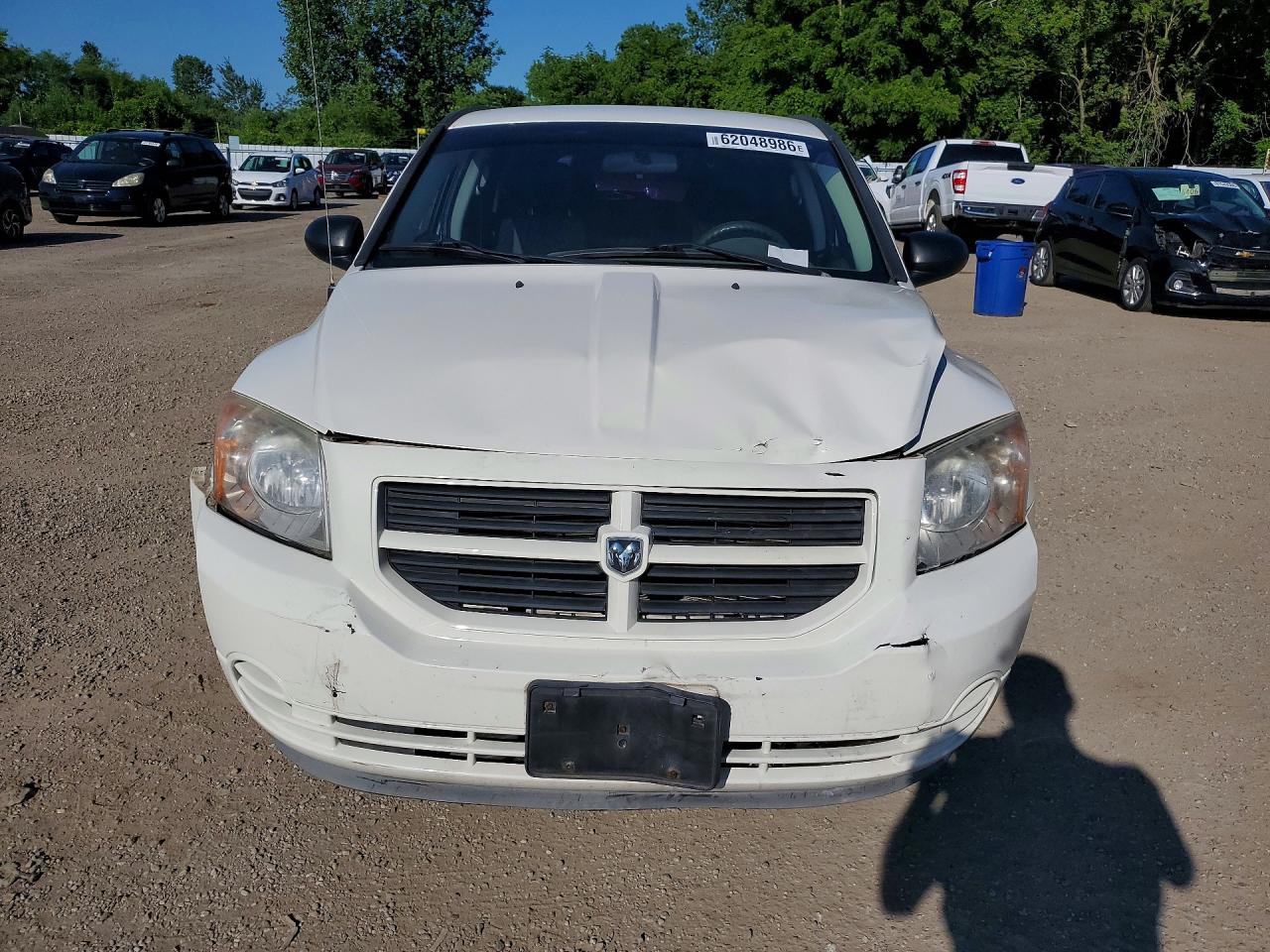 2008 Dodge Caliber Sxt White vin: 1B3HB48B18D623403