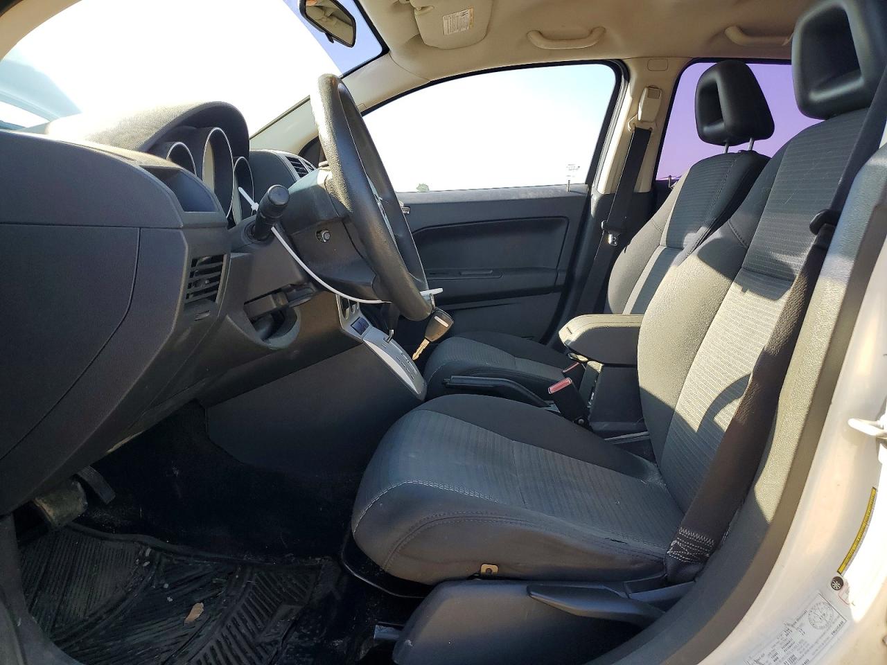2008 Dodge Caliber Sxt White vin: 1B3HB48B18D623403