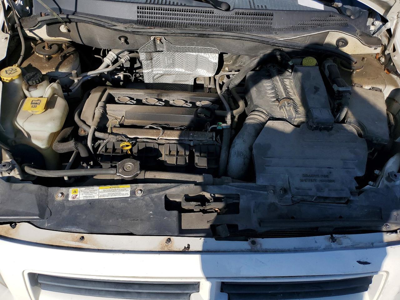 2008 Dodge Caliber Sxt White vin: 1B3HB48B18D623403