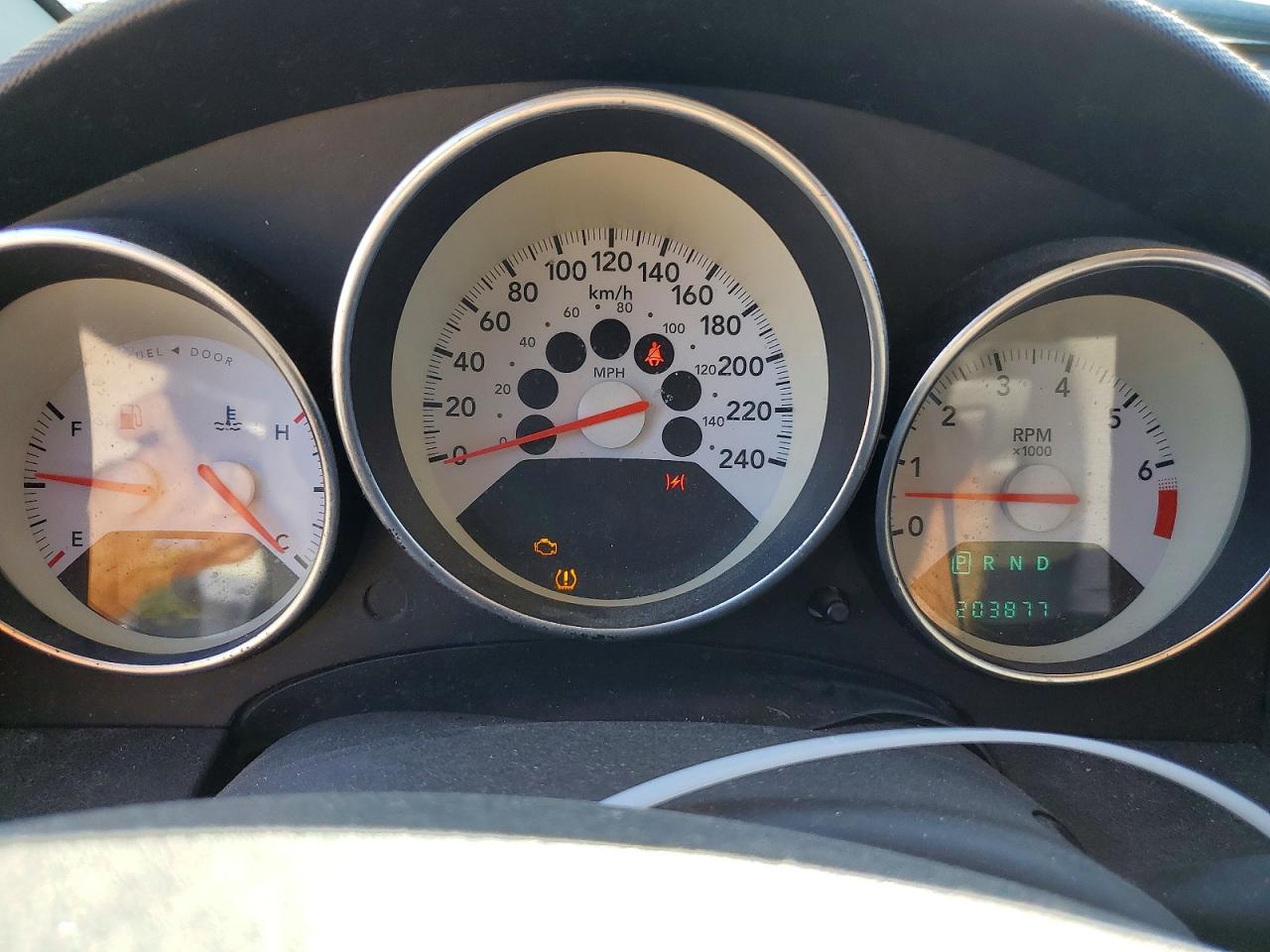 2008 Dodge Caliber Sxt White vin: 1B3HB48B18D623403
