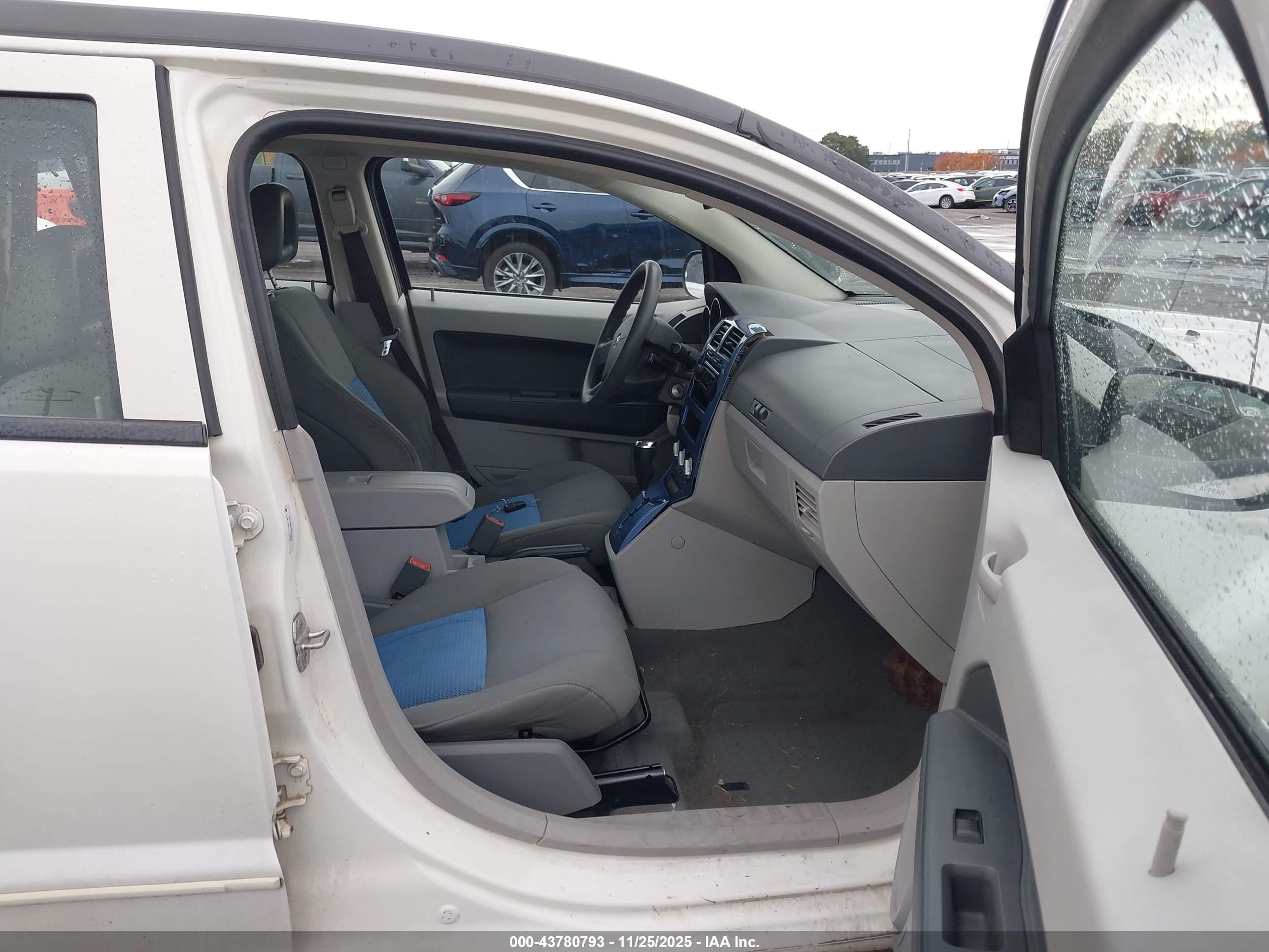2007 Dodge Caliber Sxt Белый vin: 1B3HB48B27D172206
