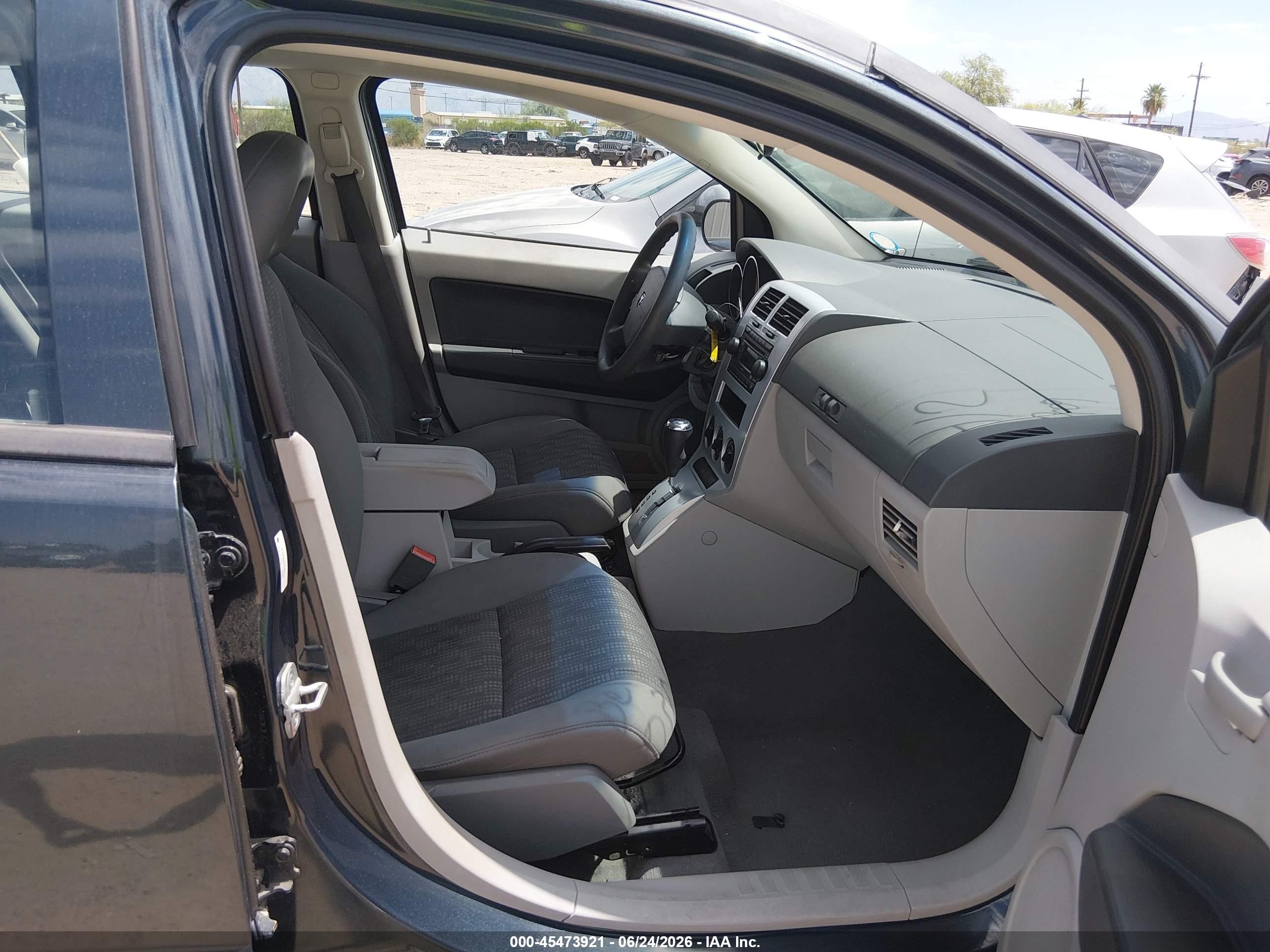 2007 Dodge Caliber Sxt Gray vin: 1B3HB48B27D404111