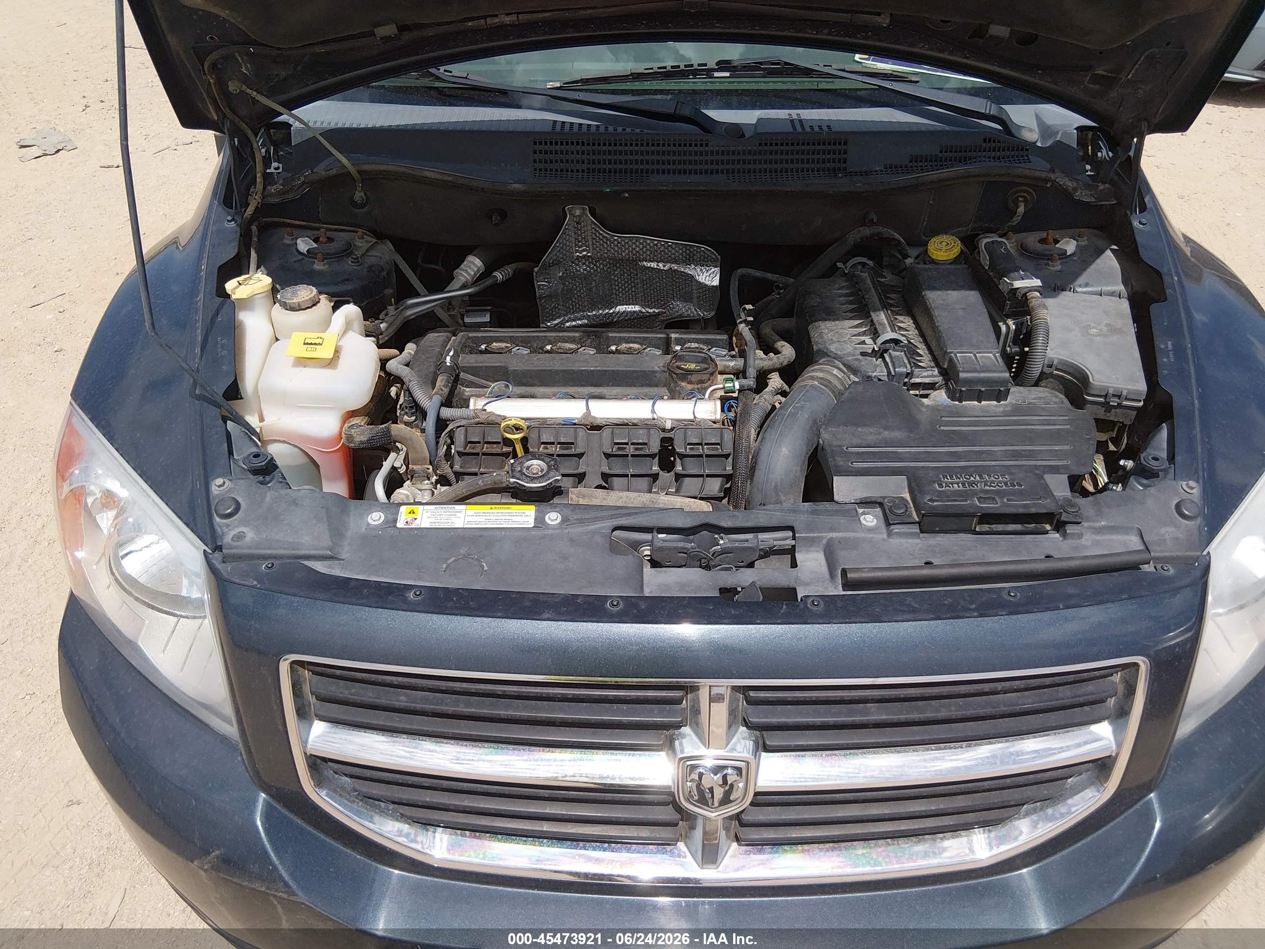 2007 Dodge Caliber Sxt Gray vin: 1B3HB48B27D404111