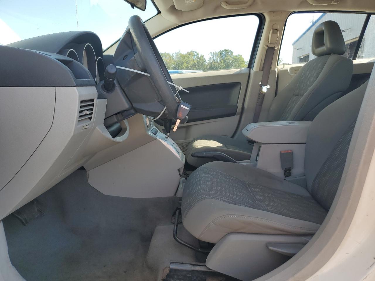 2007 Dodge Caliber Sxt Белый vin: 1B3HB48B27D576221