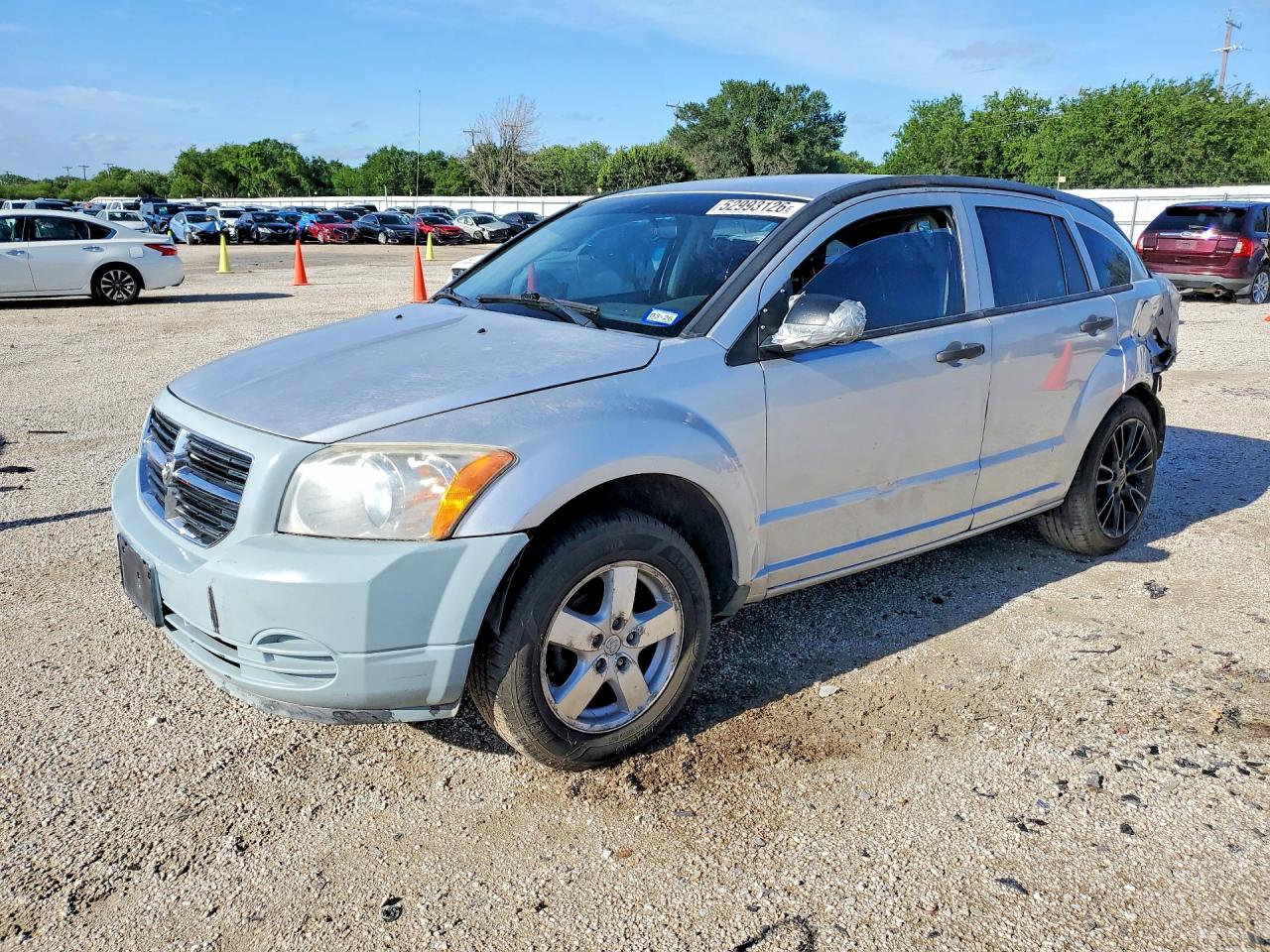2008 Dodge Caliber Sxt Silver vin: 1B3HB48B28D626312