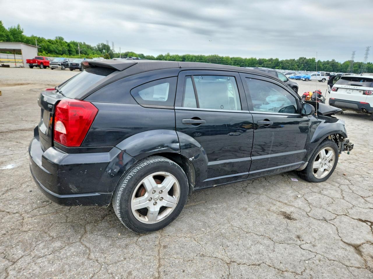 2008 Dodge Caliber Sxt Black vin: 1B3HB48B28D784813