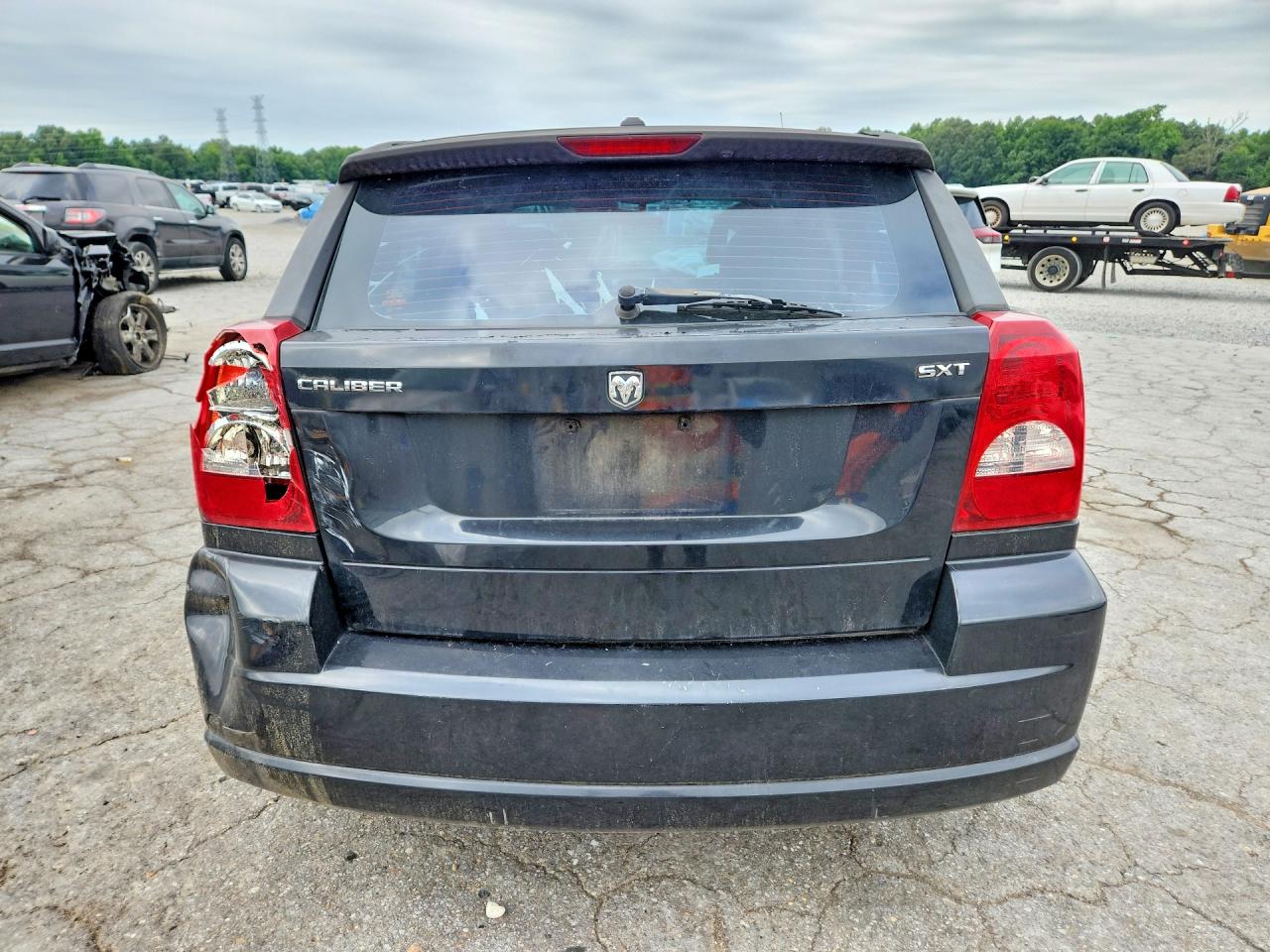2008 Dodge Caliber Sxt Black vin: 1B3HB48B28D784813
