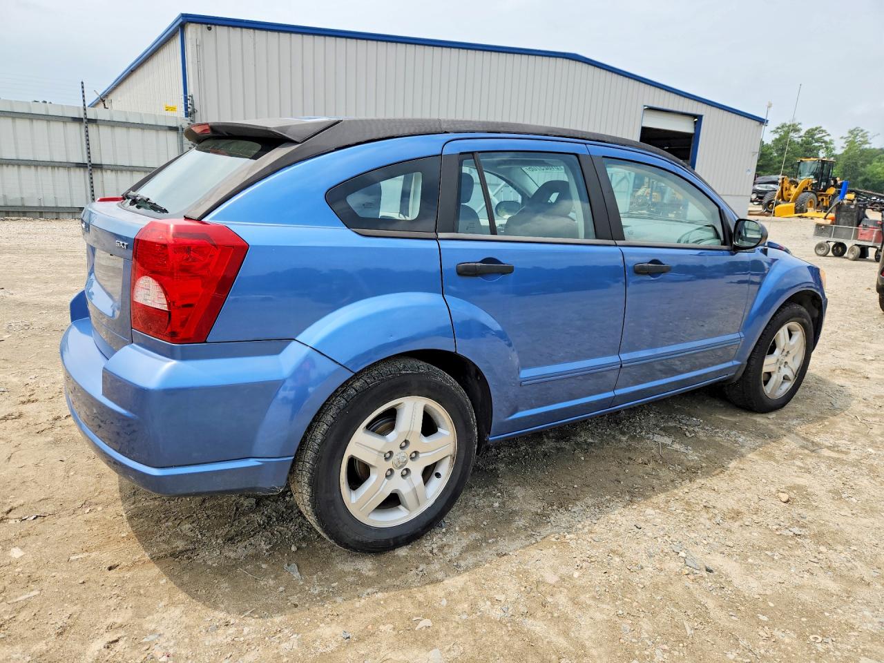 2007 Dodge Caliber Sxt Blue vin: 1B3HB48B37D107378