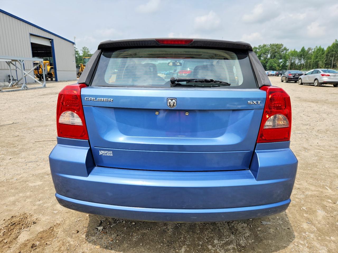 2007 Dodge Caliber Sxt Blue vin: 1B3HB48B37D107378