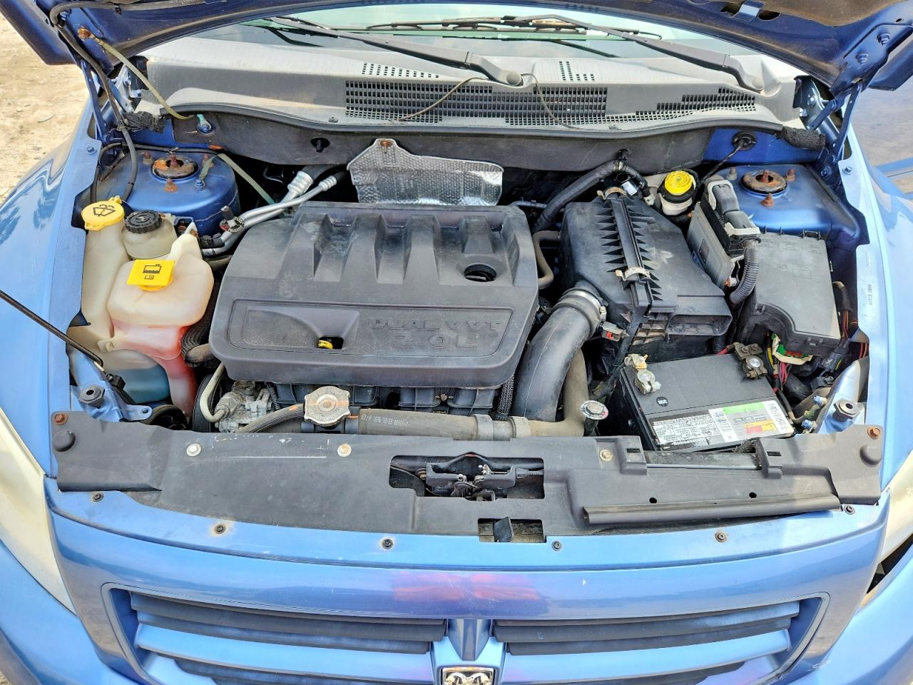 2007 Dodge Caliber Sxt Blue vin: 1B3HB48B37D107378