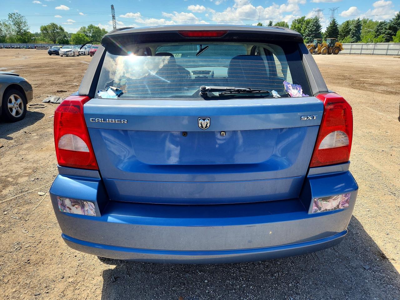2007 Dodge Caliber Sxt Blue vin: 1B3HB48B37D115917