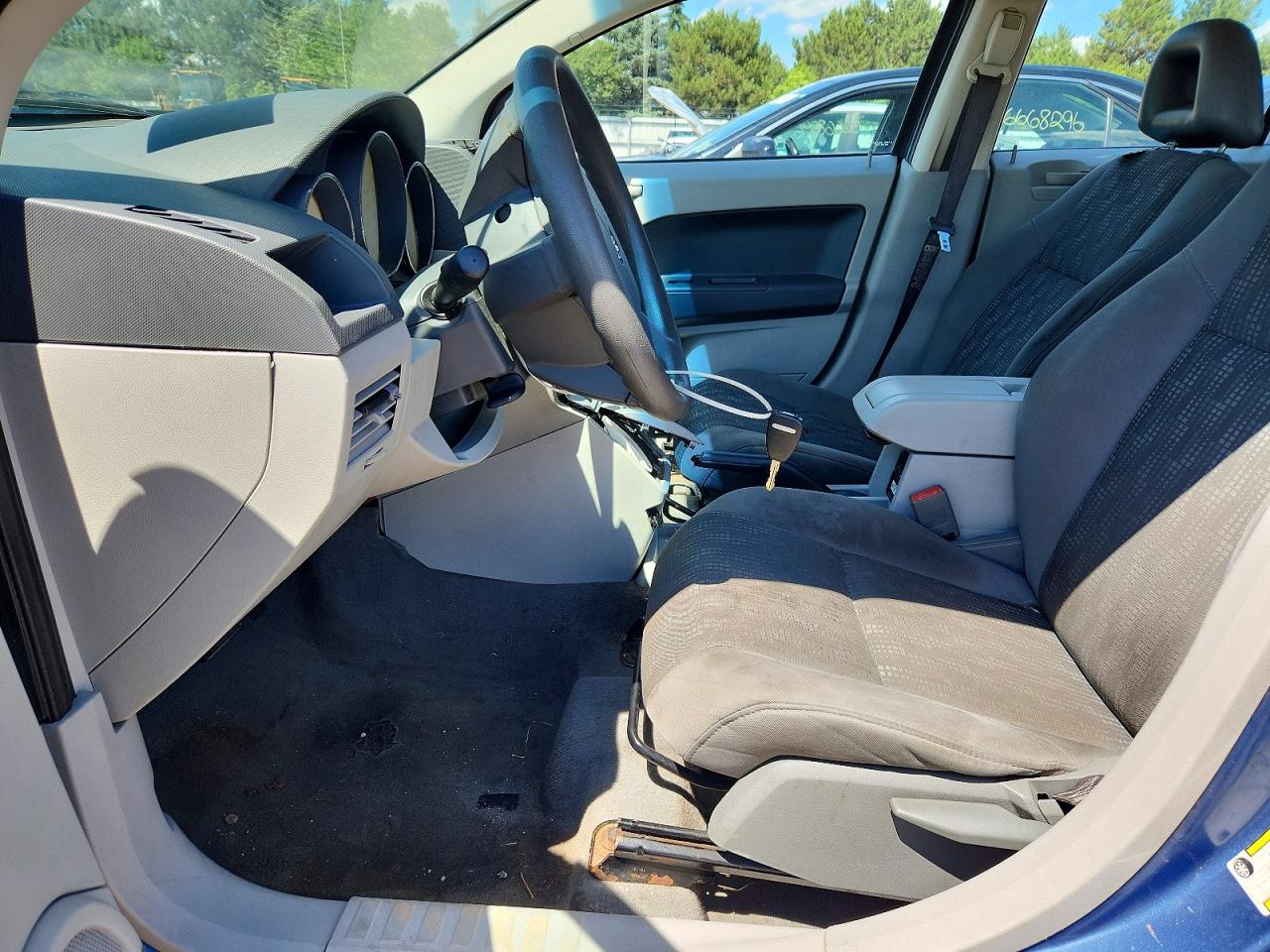 2007 Dodge Caliber Sxt Blue vin: 1B3HB48B37D115917