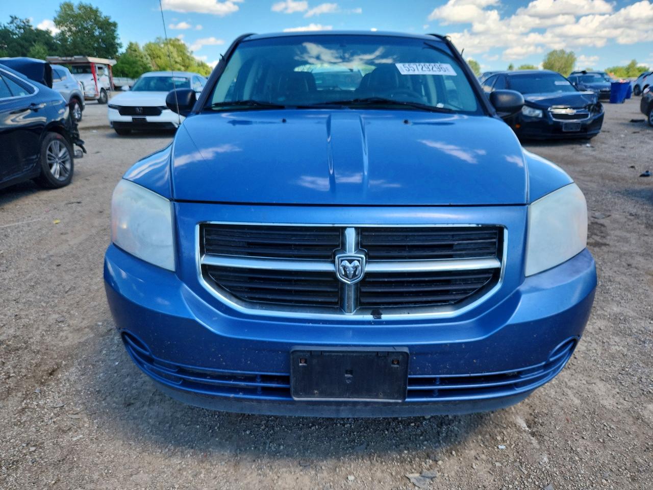 2007 Dodge Caliber Sxt Blue vin: 1B3HB48B37D115917