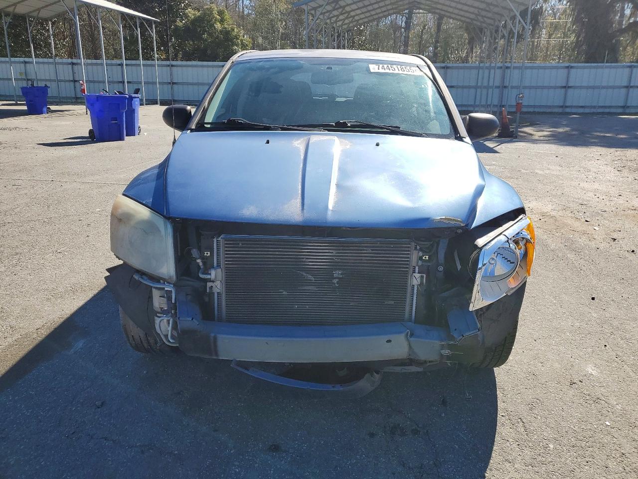 2007 Dodge Caliber Sxt Blue vin: 1B3HB48B37D116310