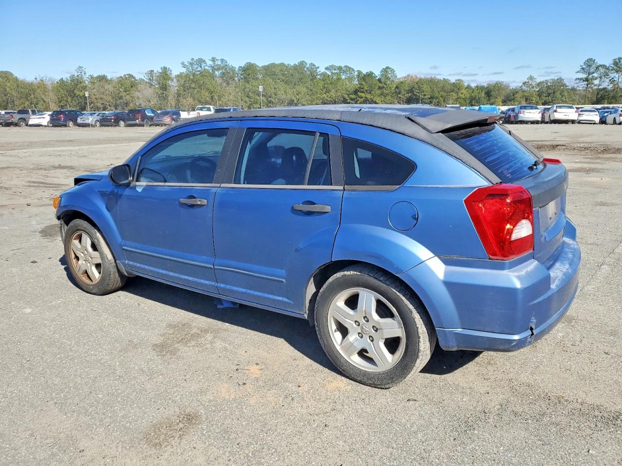 2007 Dodge Caliber Sxt Blue vin: 1B3HB48B37D116310