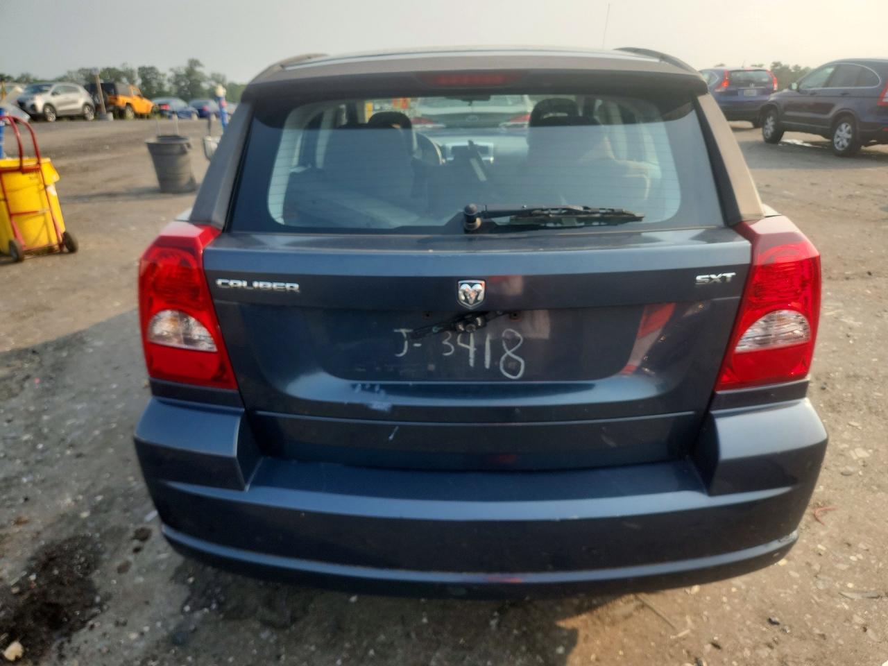 2007 Dodge Caliber Sxt Black vin: 1B3HB48B37D151199
