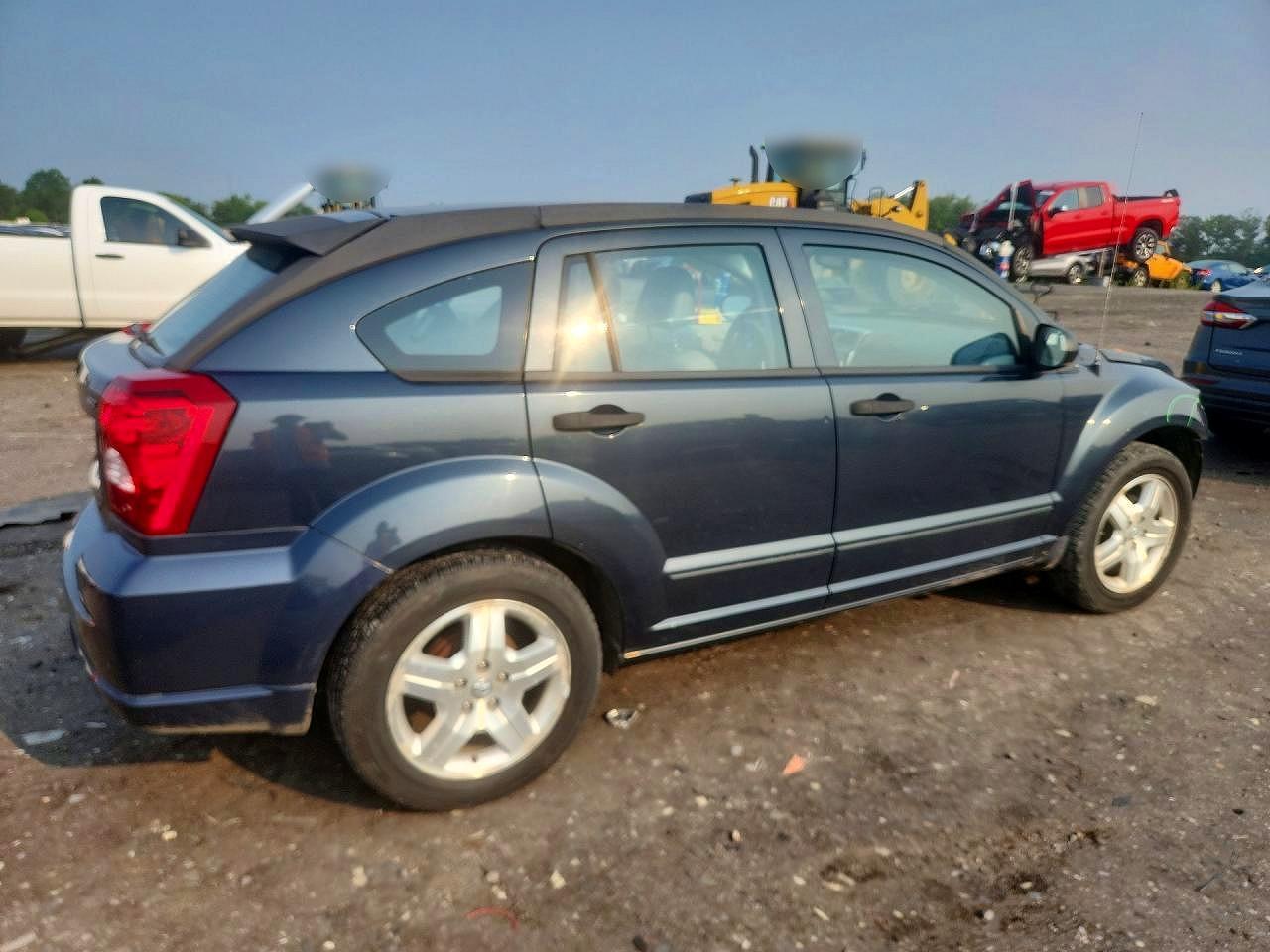 2007 Dodge Caliber Sxt Black vin: 1B3HB48B37D151199