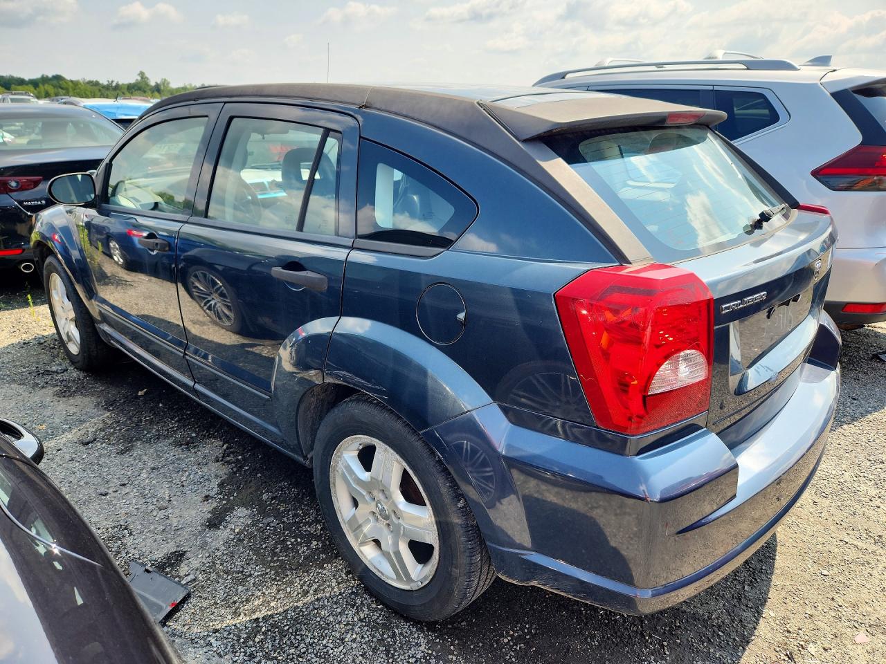2007 Dodge Caliber Sxt Black vin: 1B3HB48B37D151199