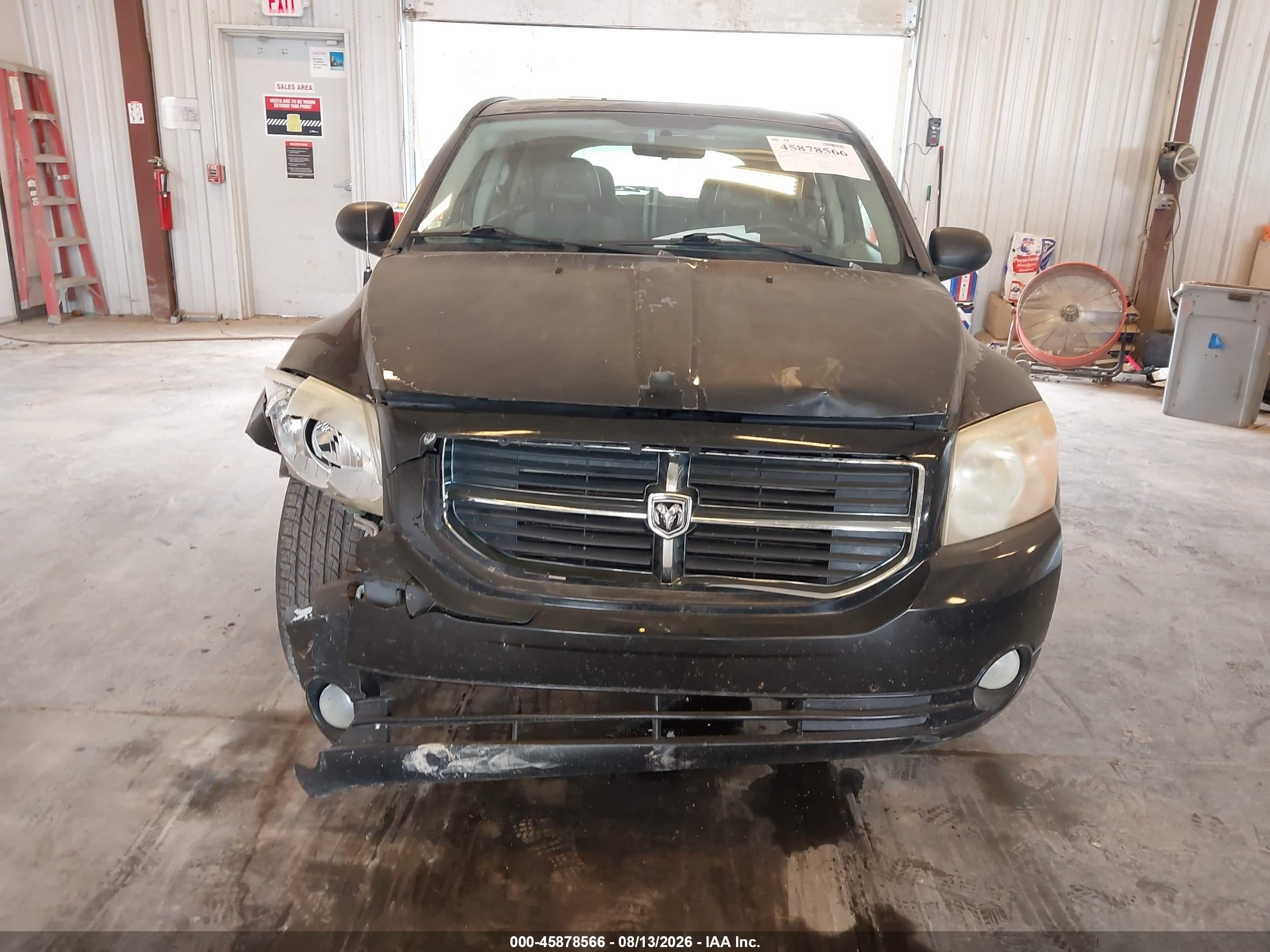 2007 Dodge Caliber Sxt Black vin: 1B3HB48B37D248175