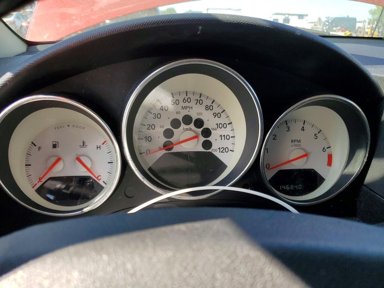 2008 Dodge Caliber Sxt Red vin: 1B3HB48B38D567092