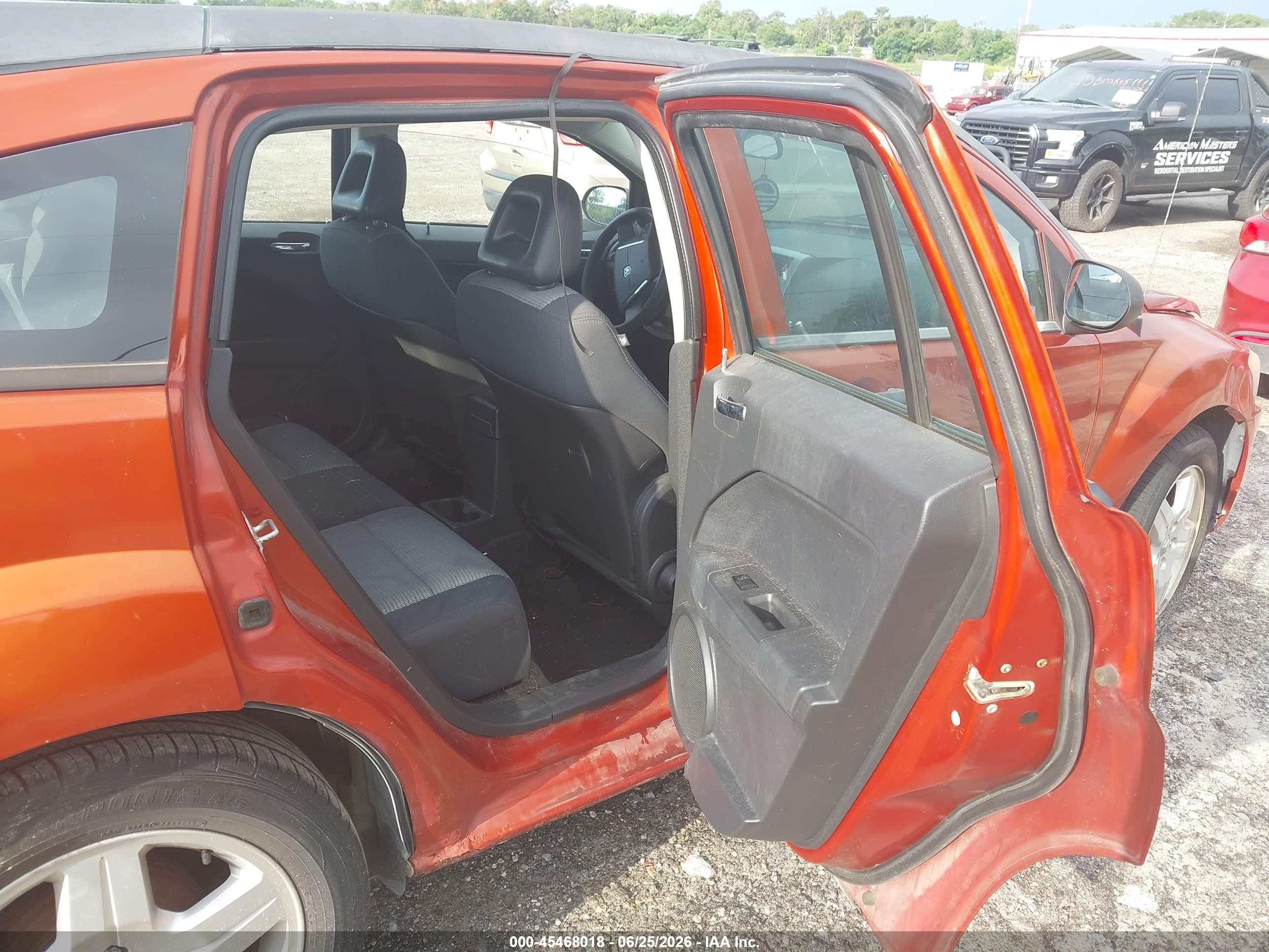 2008 Dodge Caliber Sxt Orange vin: 1B3HB48B38D587441