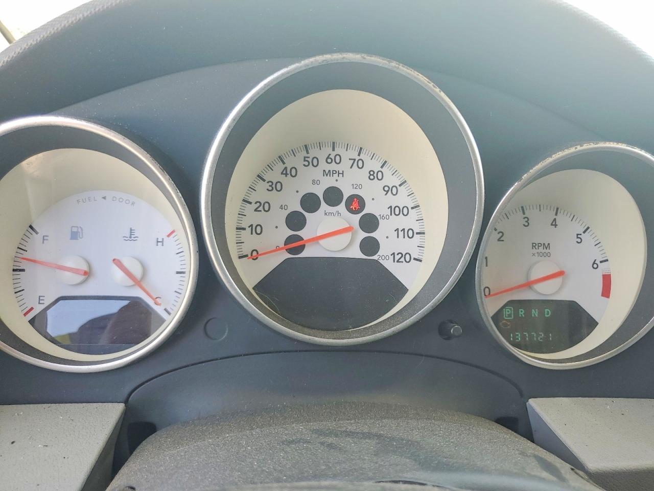 2007 Dodge Caliber Sxt White vin: 1B3HB48B47D108961