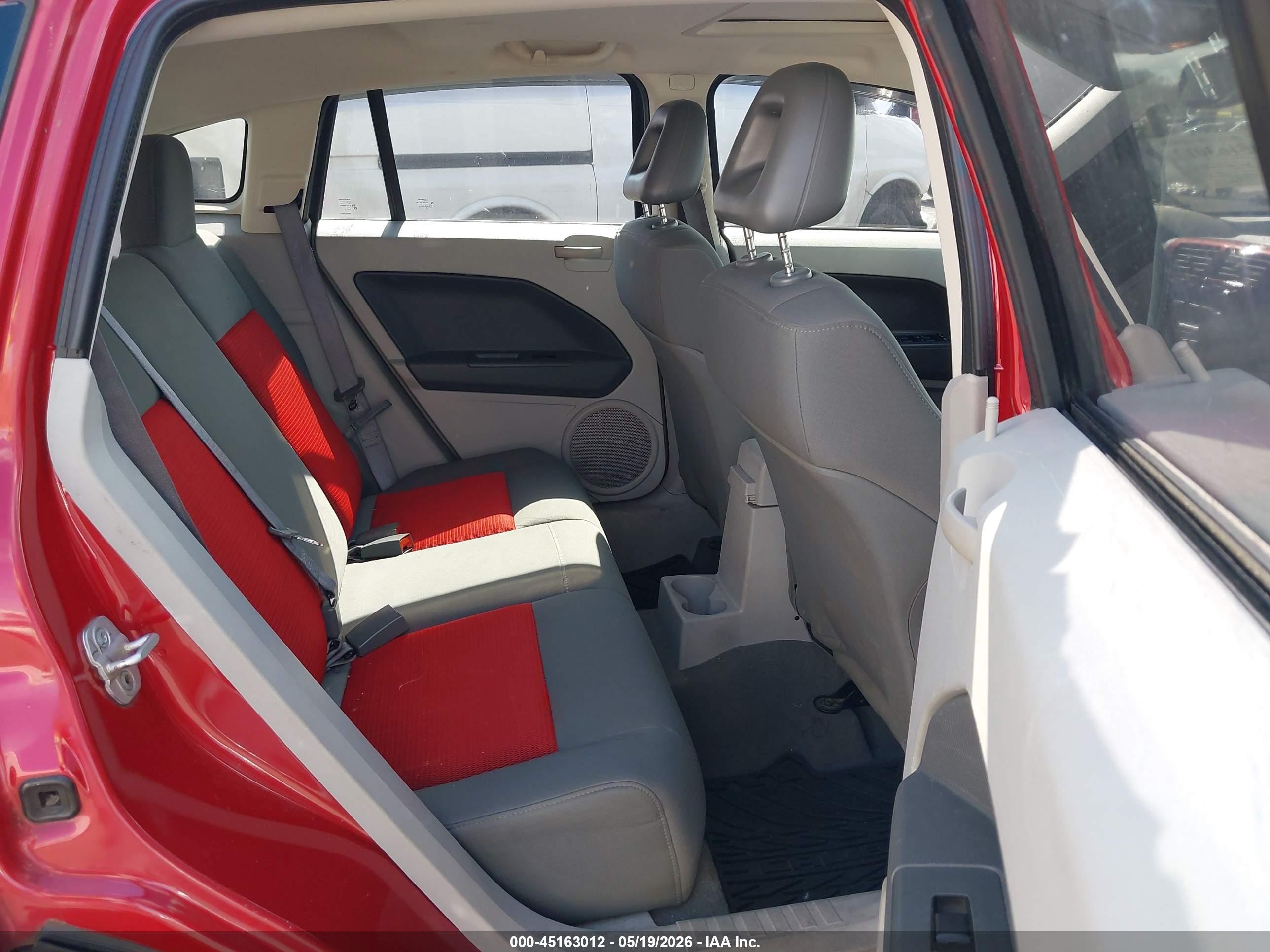 2007 Dodge Caliber Sxt Красный vin: 1B3HB48B47D504985