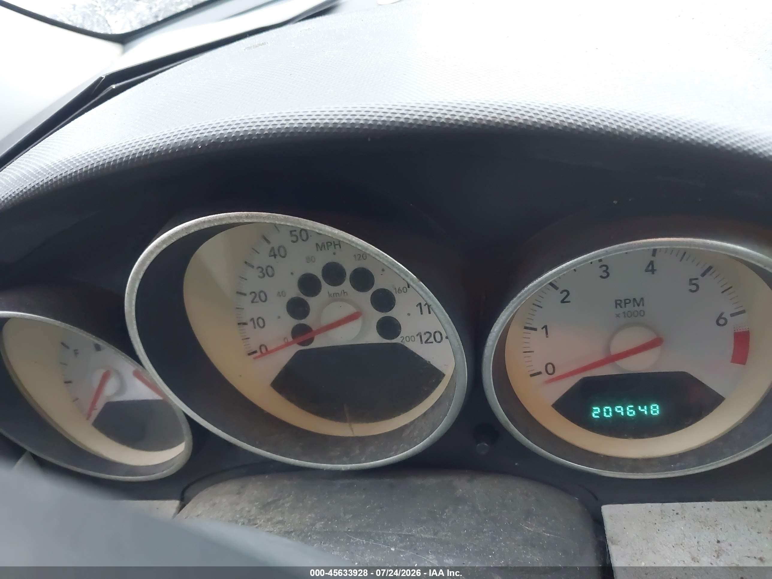 2007 Dodge Caliber Sxt Gray vin: 1B3HB48B47D519843