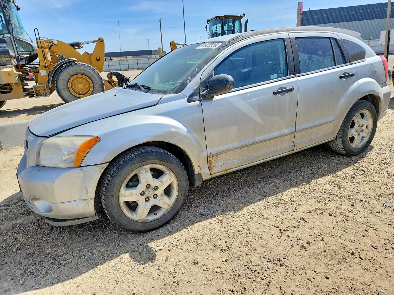2007 Dodge Caliber Sxt Серебряный vin: 1B3HB48B47D525898