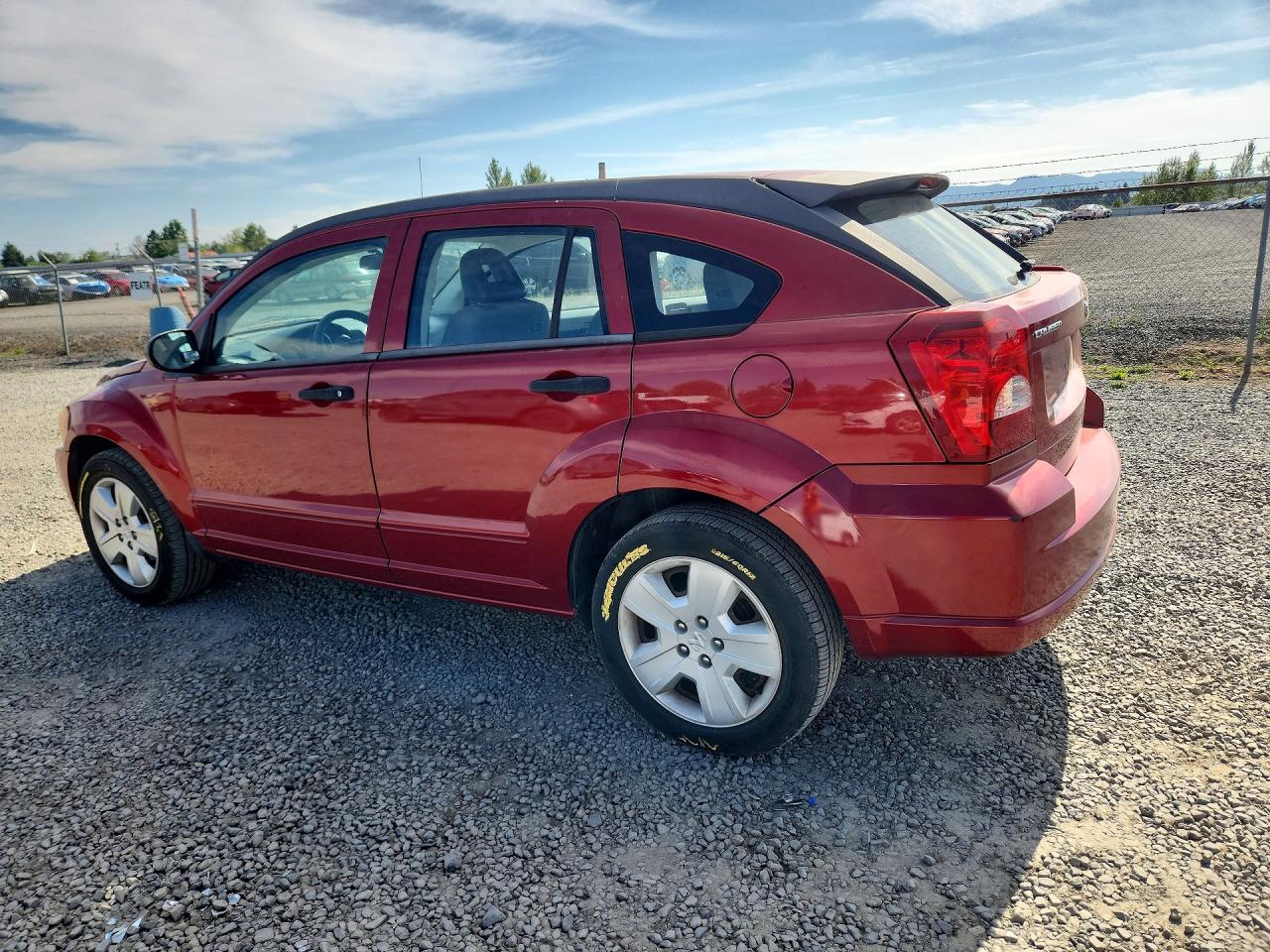 2007 Dodge Caliber Sxt Red vin: 1B3HB48B57D162432