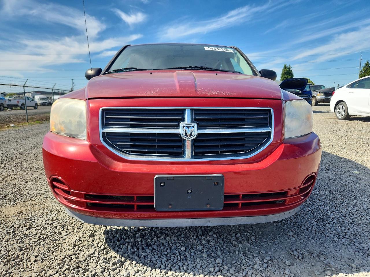 2007 Dodge Caliber Sxt Red vin: 1B3HB48B57D162432
