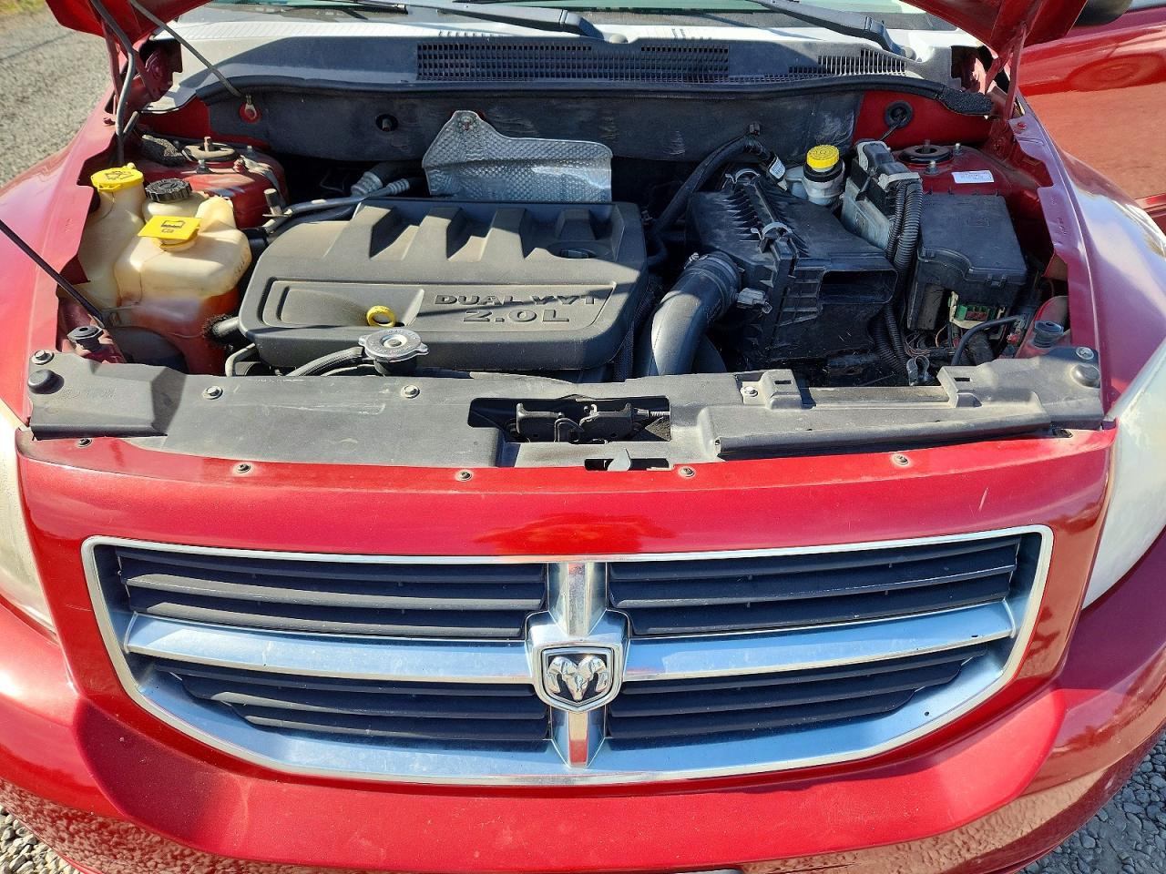 2007 Dodge Caliber Sxt Red vin: 1B3HB48B57D162432