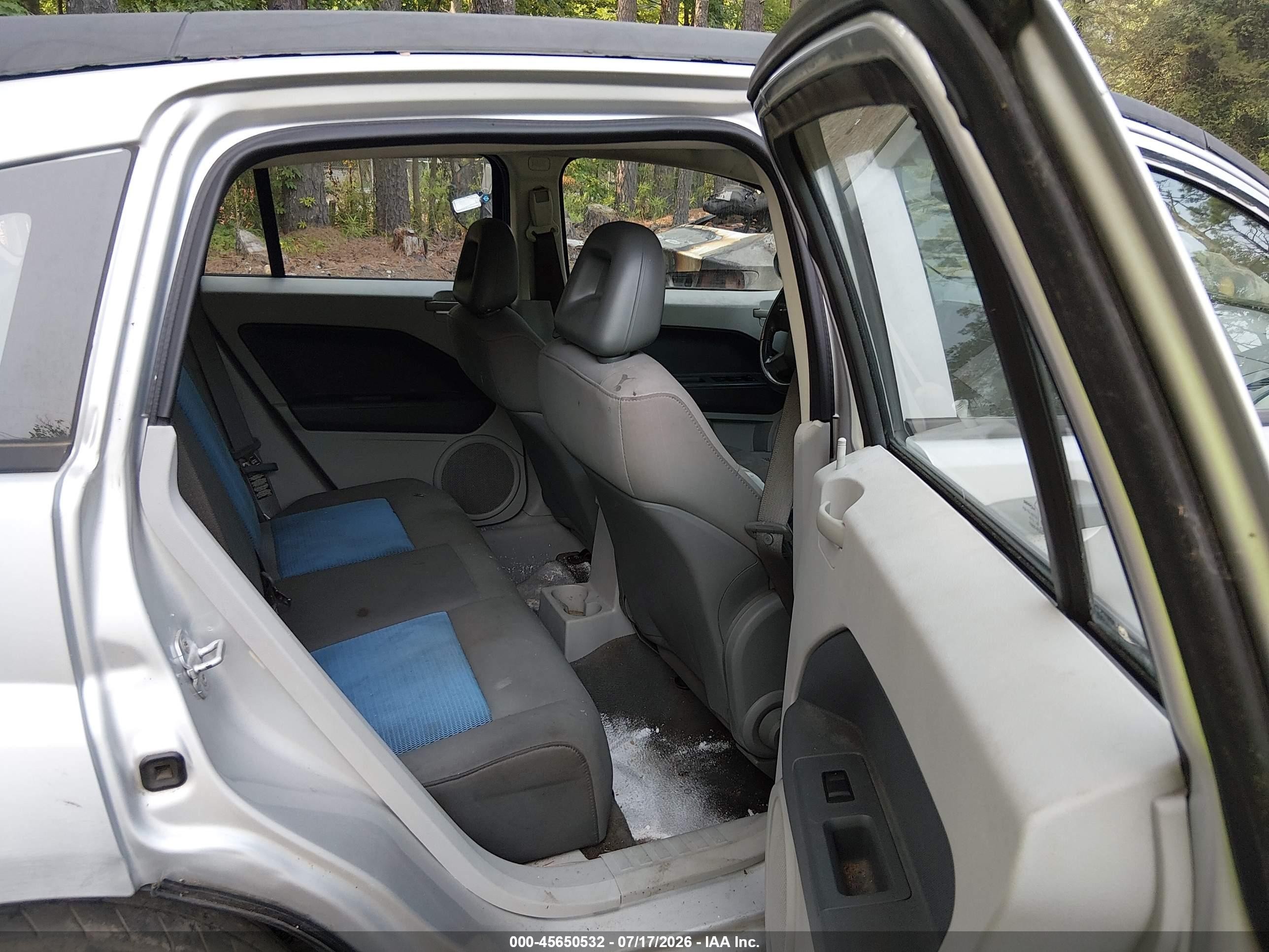 2007 Dodge Caliber Sxt Gray vin: 1B3HB48B57D305637