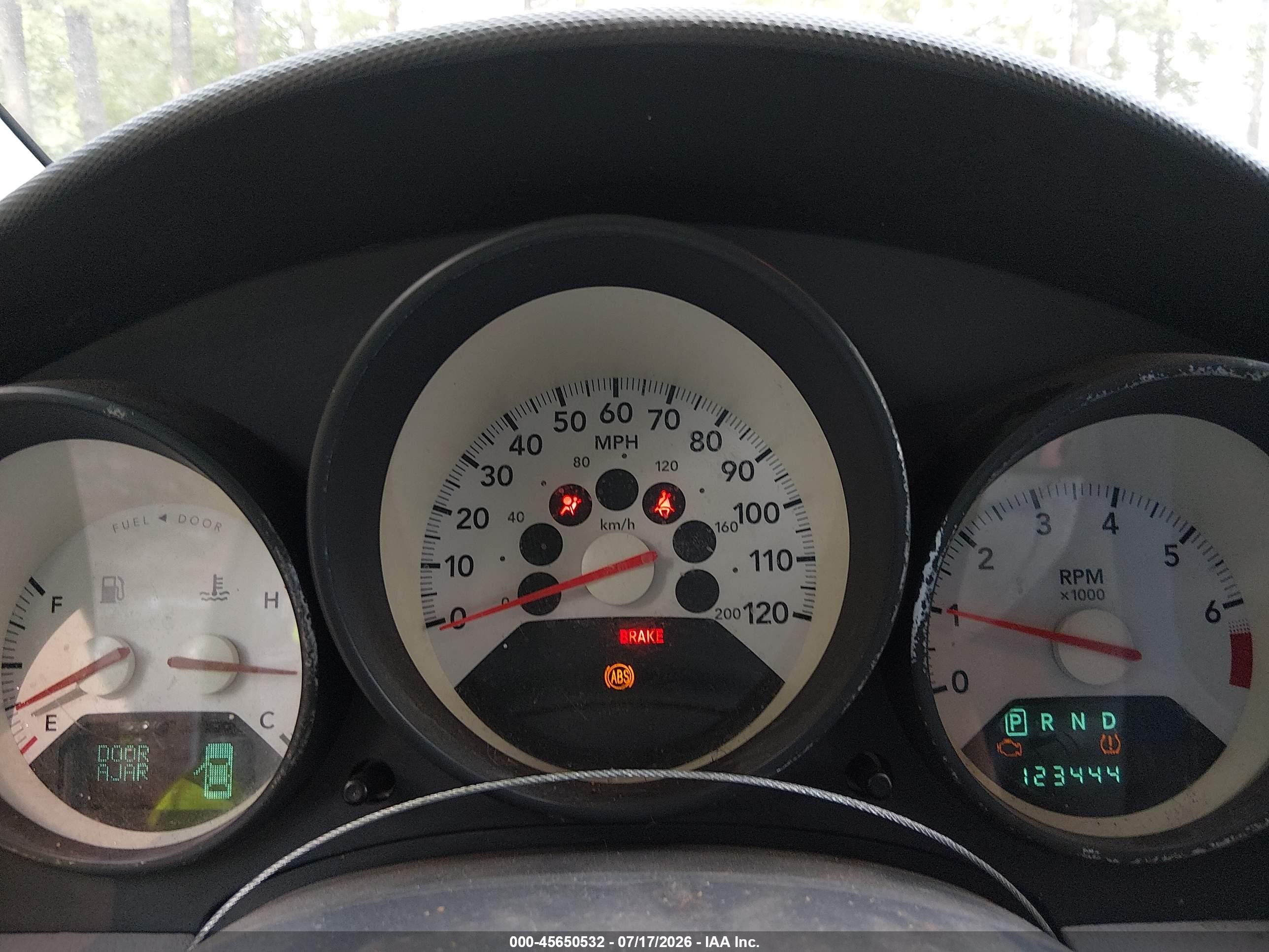2007 Dodge Caliber Sxt Gray vin: 1B3HB48B57D305637