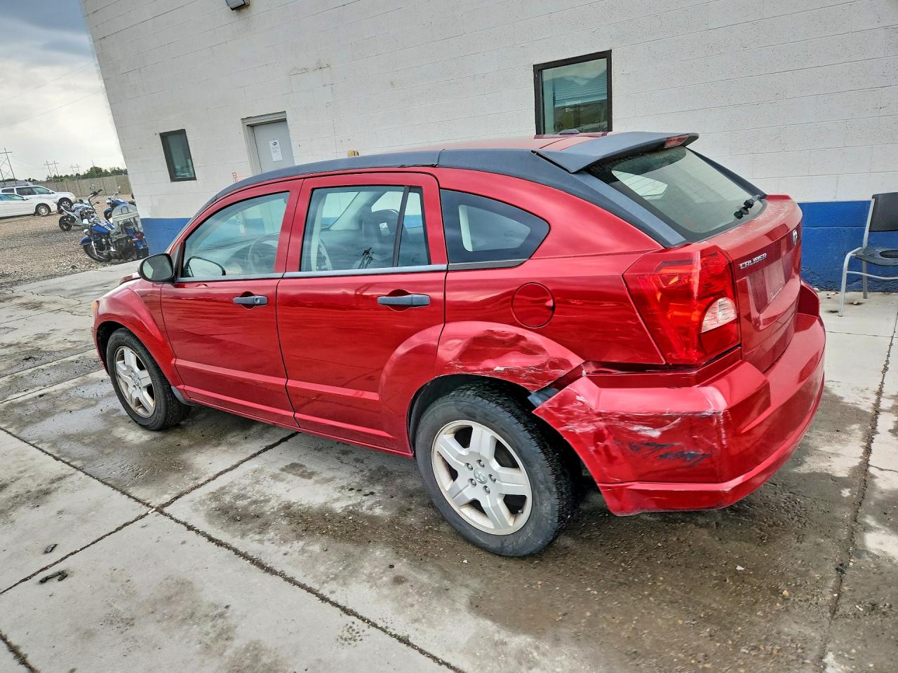 2008 Dodge Caliber Sxt Maroon vin: 1B3HB48B58D797443