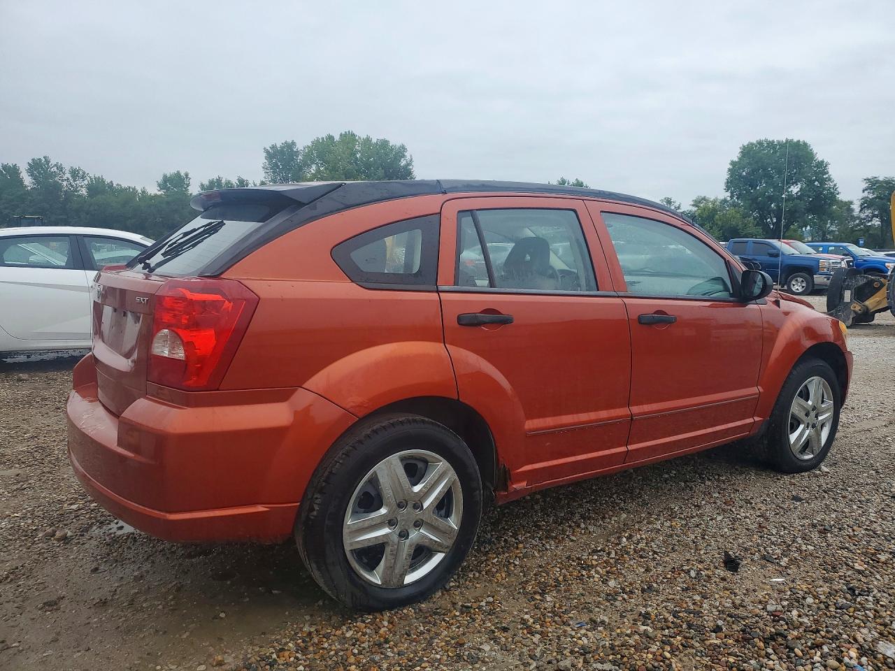 2007 Dodge Caliber Sxt Orange vin: 1B3HB48B67D259610