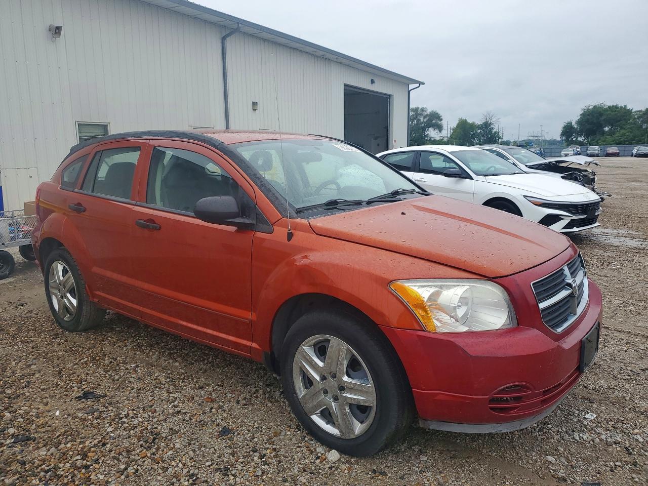 2007 Dodge Caliber Sxt Orange vin: 1B3HB48B67D259610