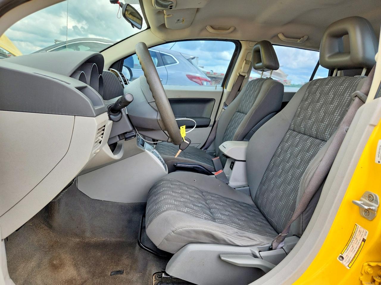 2007 Dodge Caliber Sxt Yellow vin: 1B3HB48B67D527300