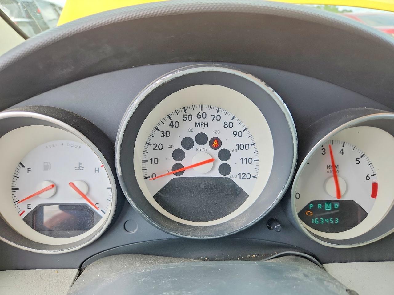 2007 Dodge Caliber Sxt Yellow vin: 1B3HB48B67D527300