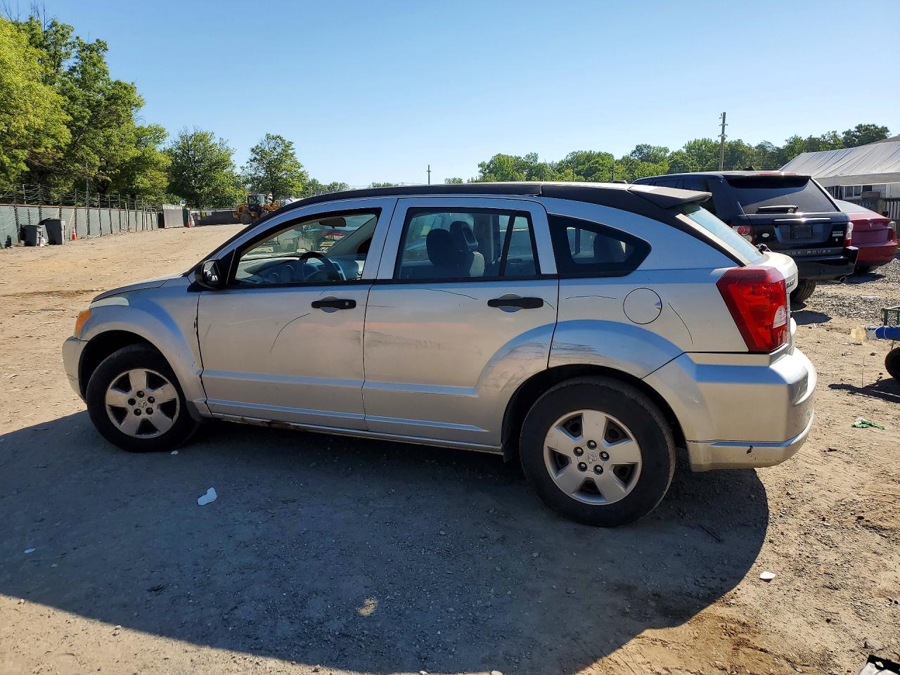 2008 Dodge Caliber Sxt Silver vin: 1B3HB48B68D524771